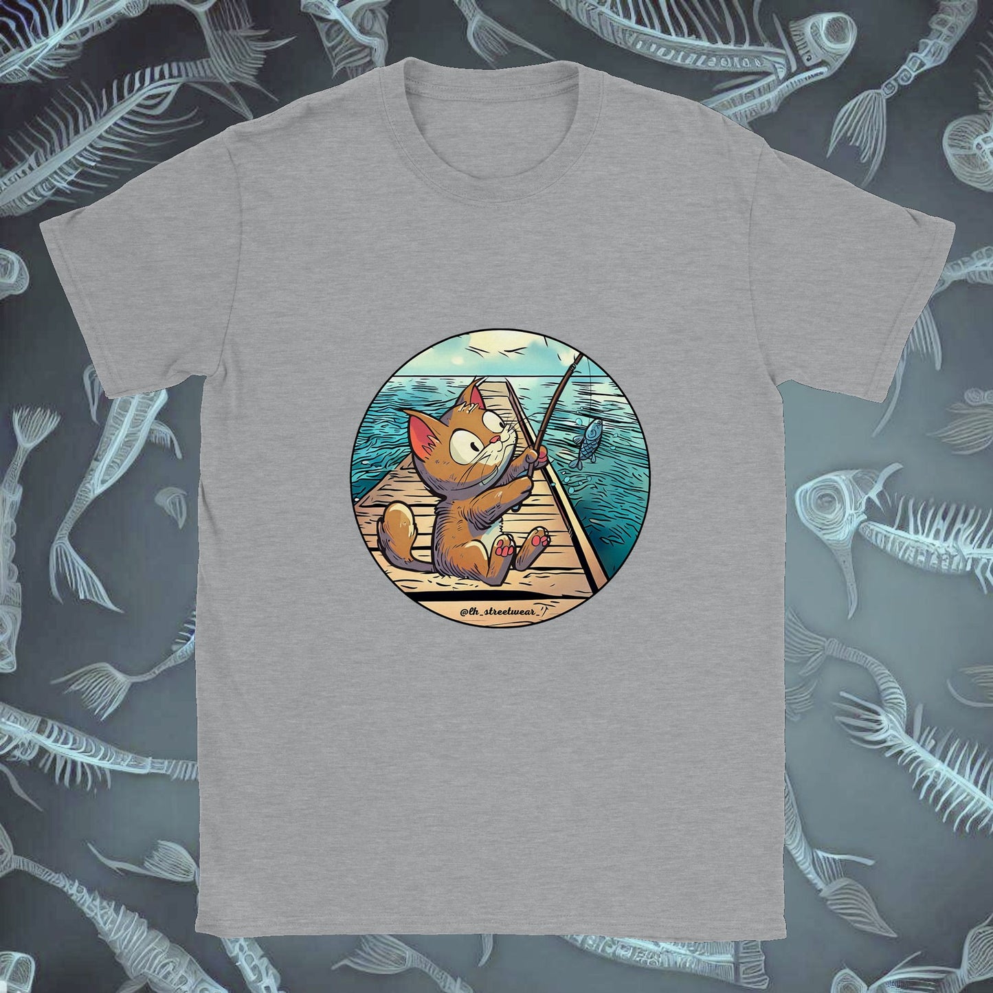 GatoPescador - Camiseta Unisex