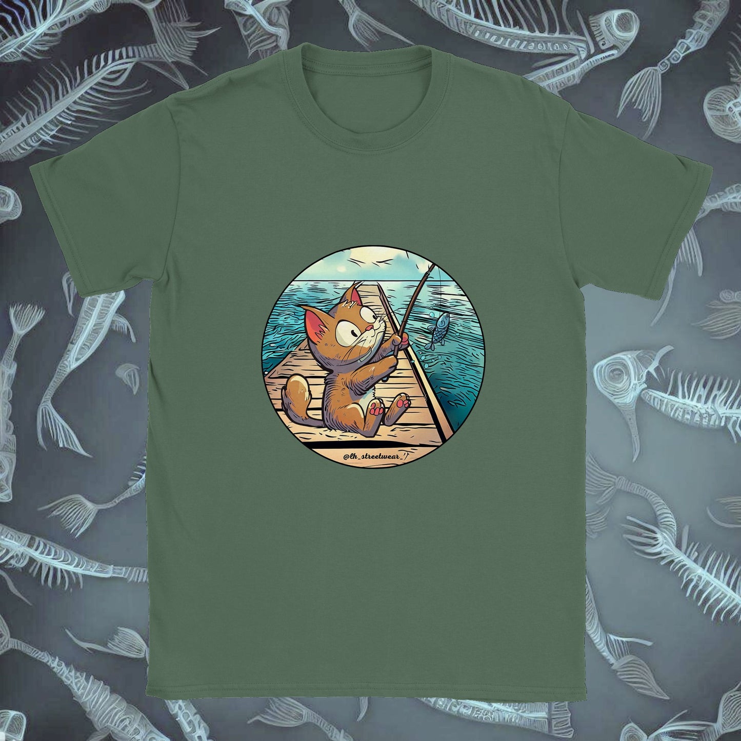 GatoPescador - Camiseta Unisex