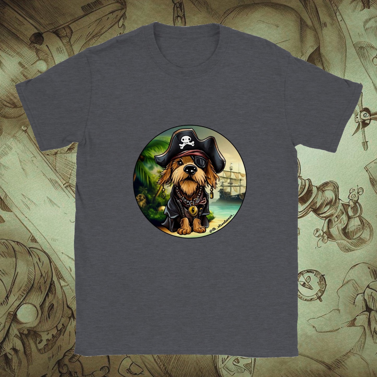 PirateDog - Unisex T-Shirt