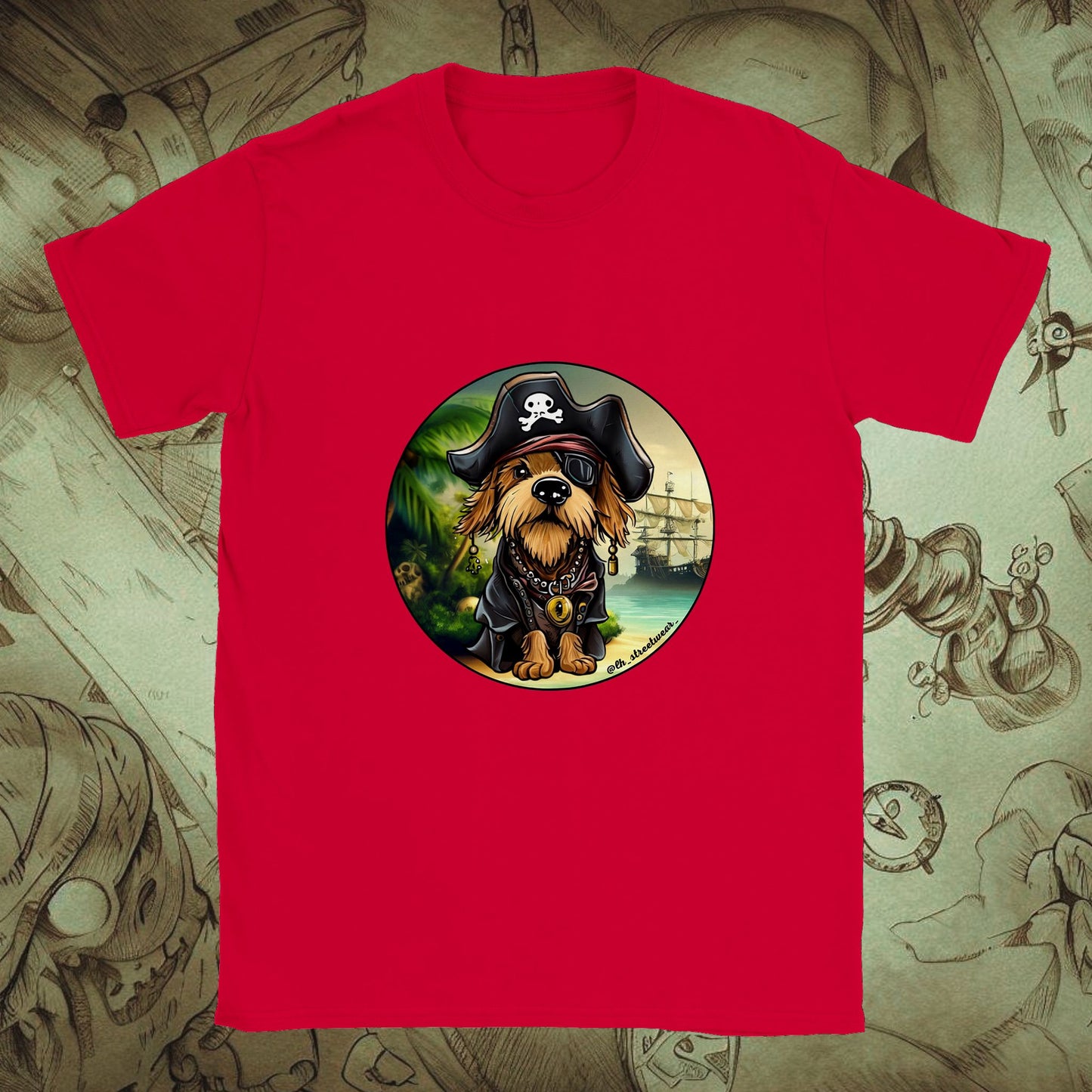 PirateDog - Unisex T-Shirt