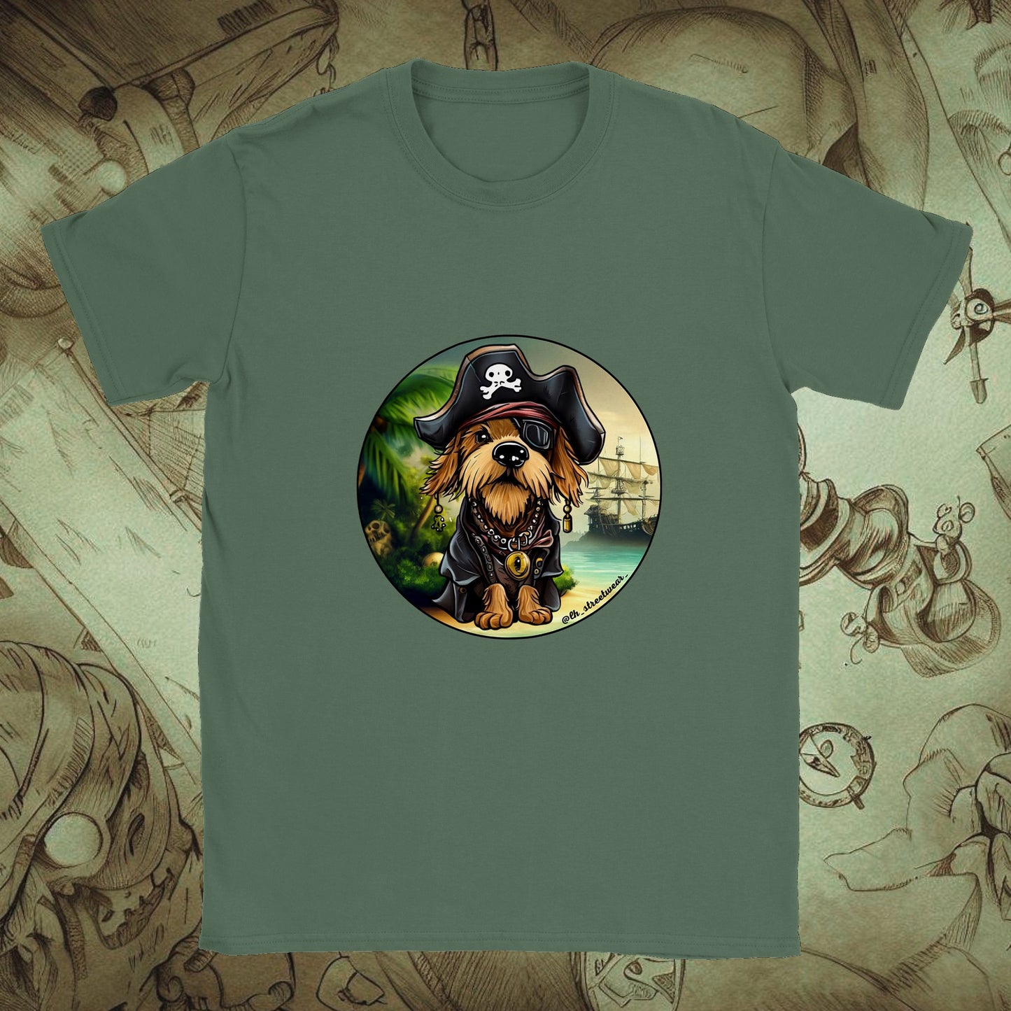 PirateDog - Unisex T-Shirt