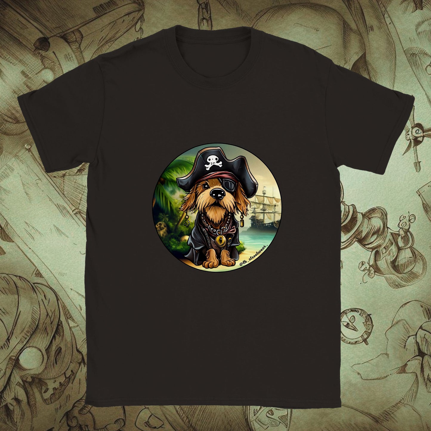 PirateDog - Unisex T-Shirt