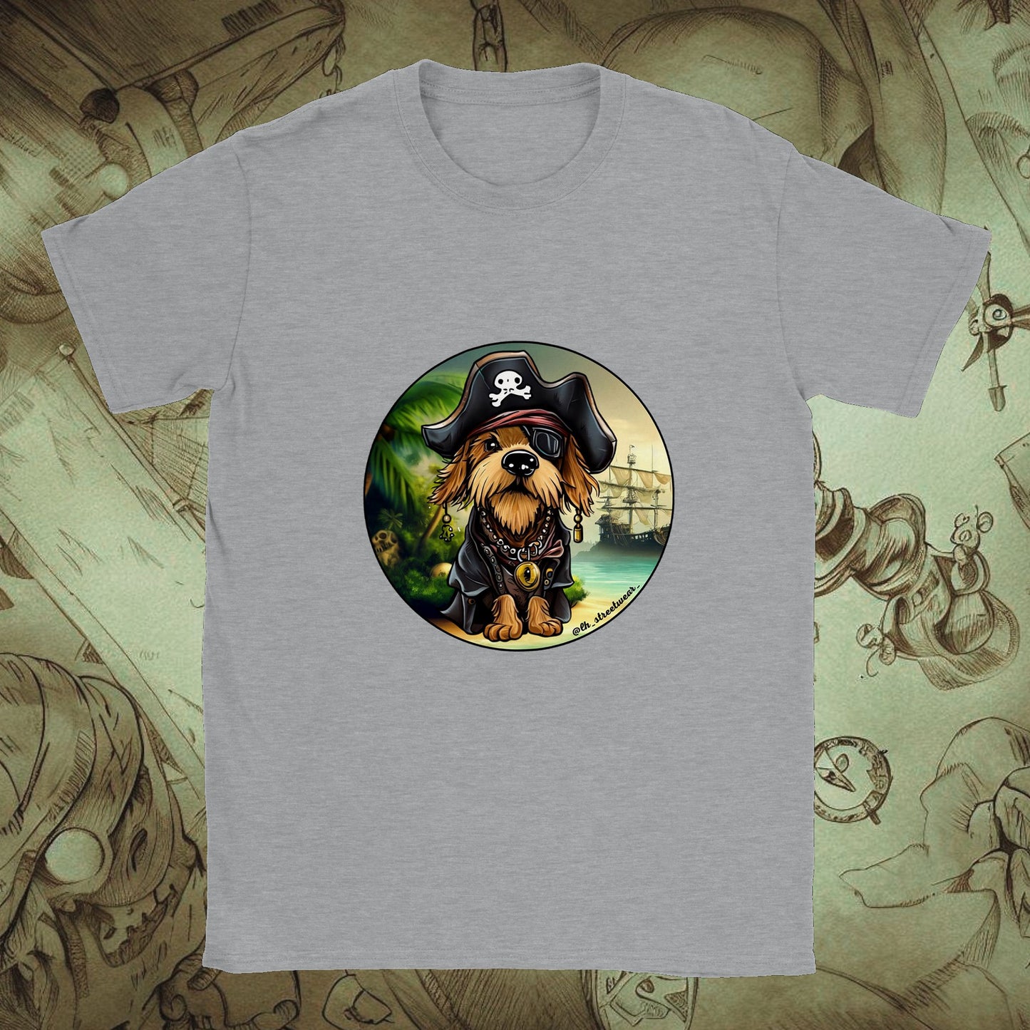 PirateDog - Unisex T-Shirt