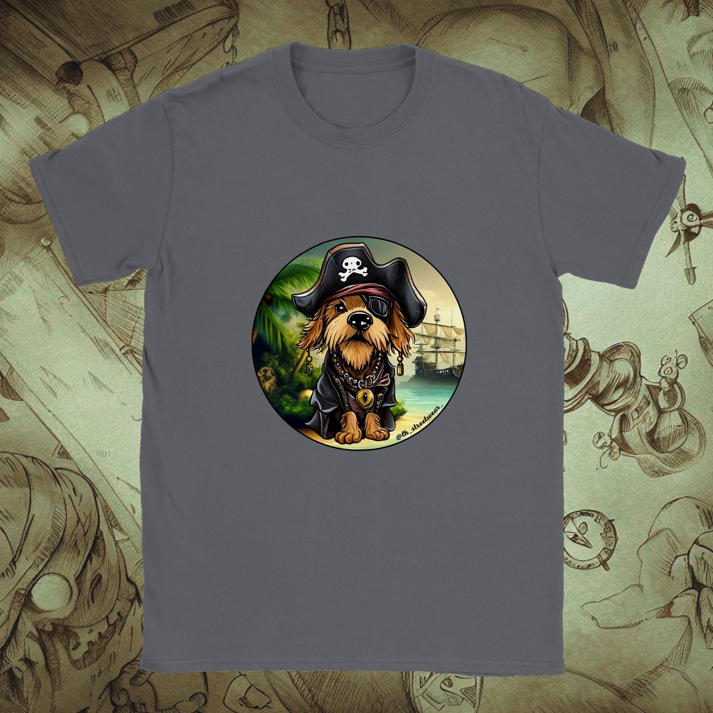 PirateDog - Unisex T-Shirt