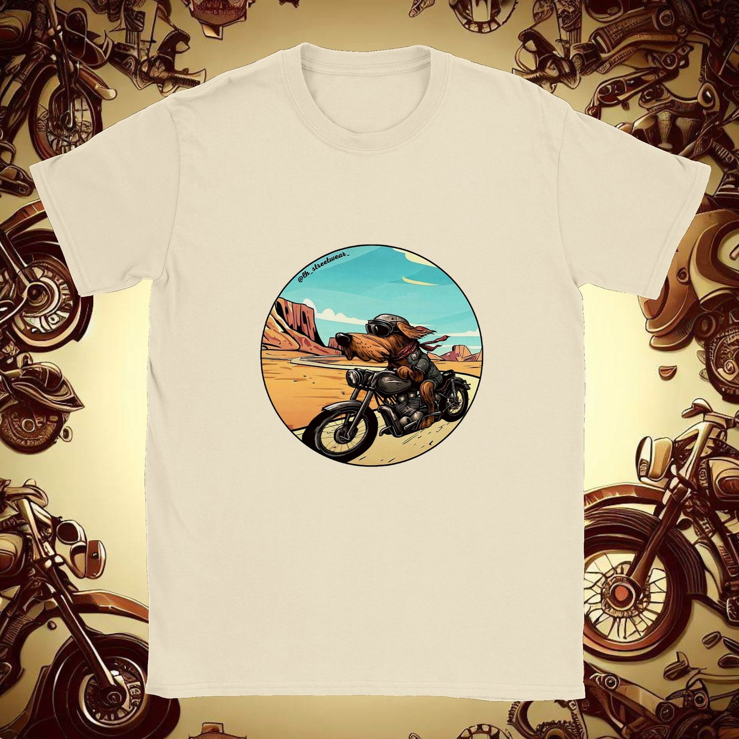 Biker Dog - Unisex T-Shirt