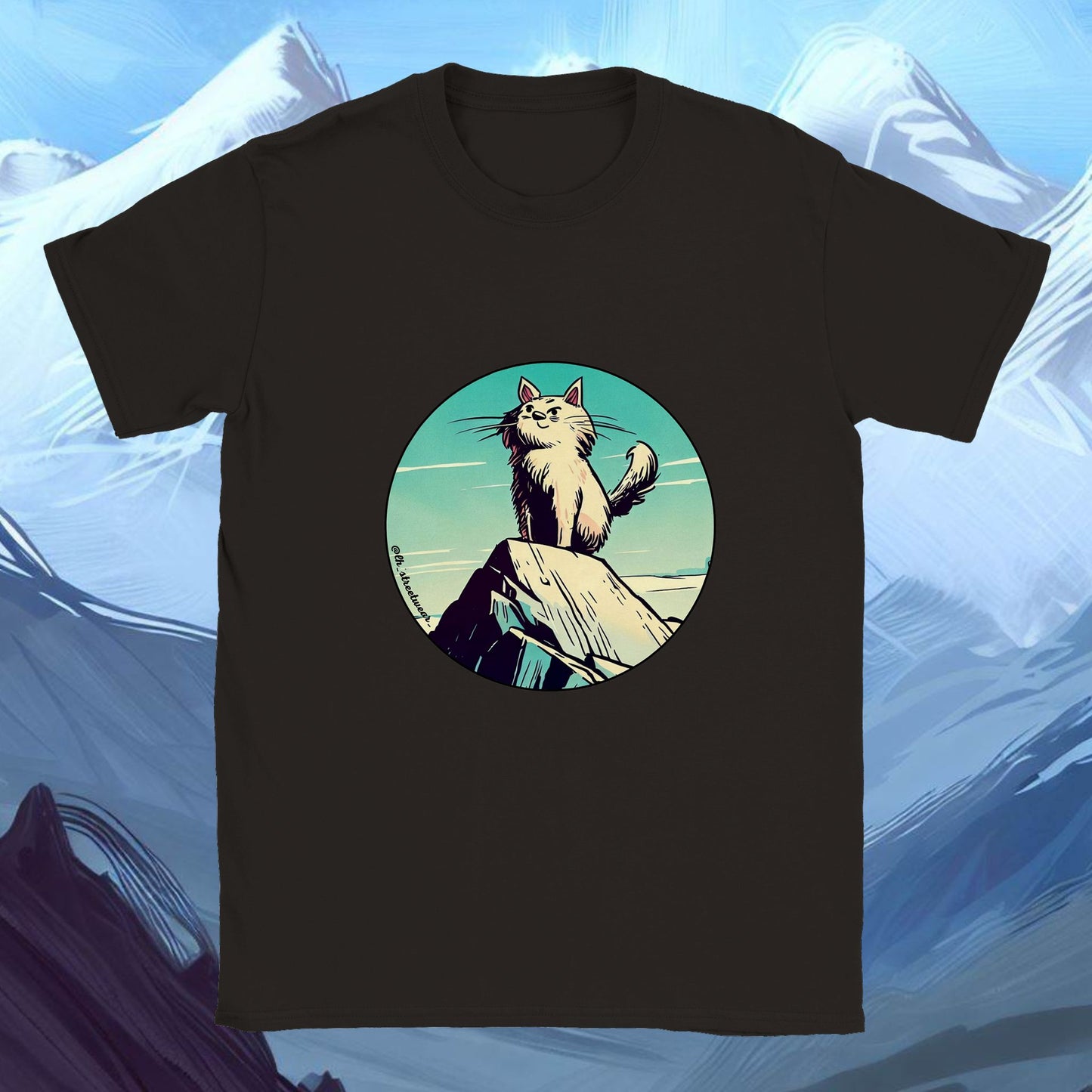 Mountaineer Cat - Unisex T-Shirt