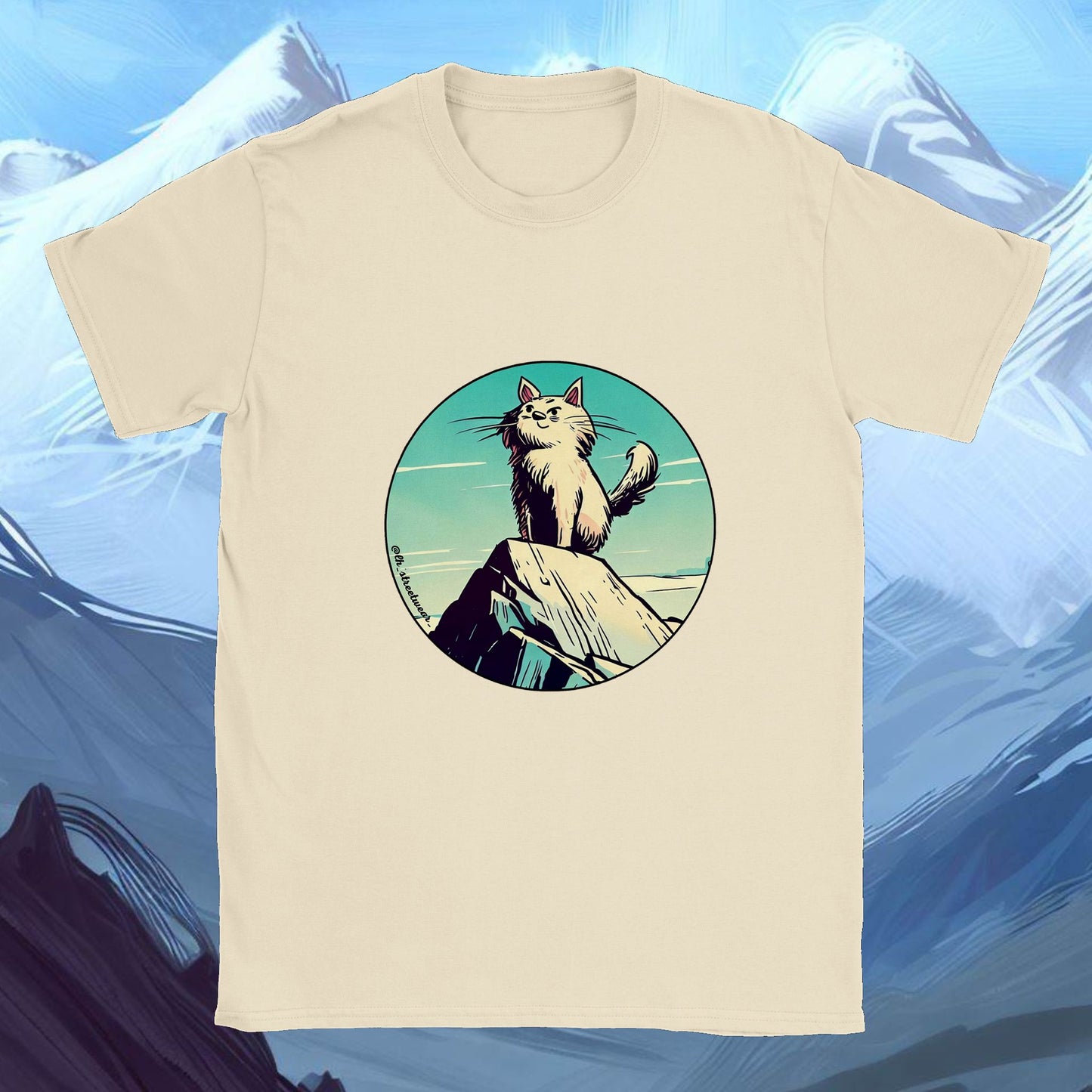 Mountaineer Cat - Unisex T-Shirt