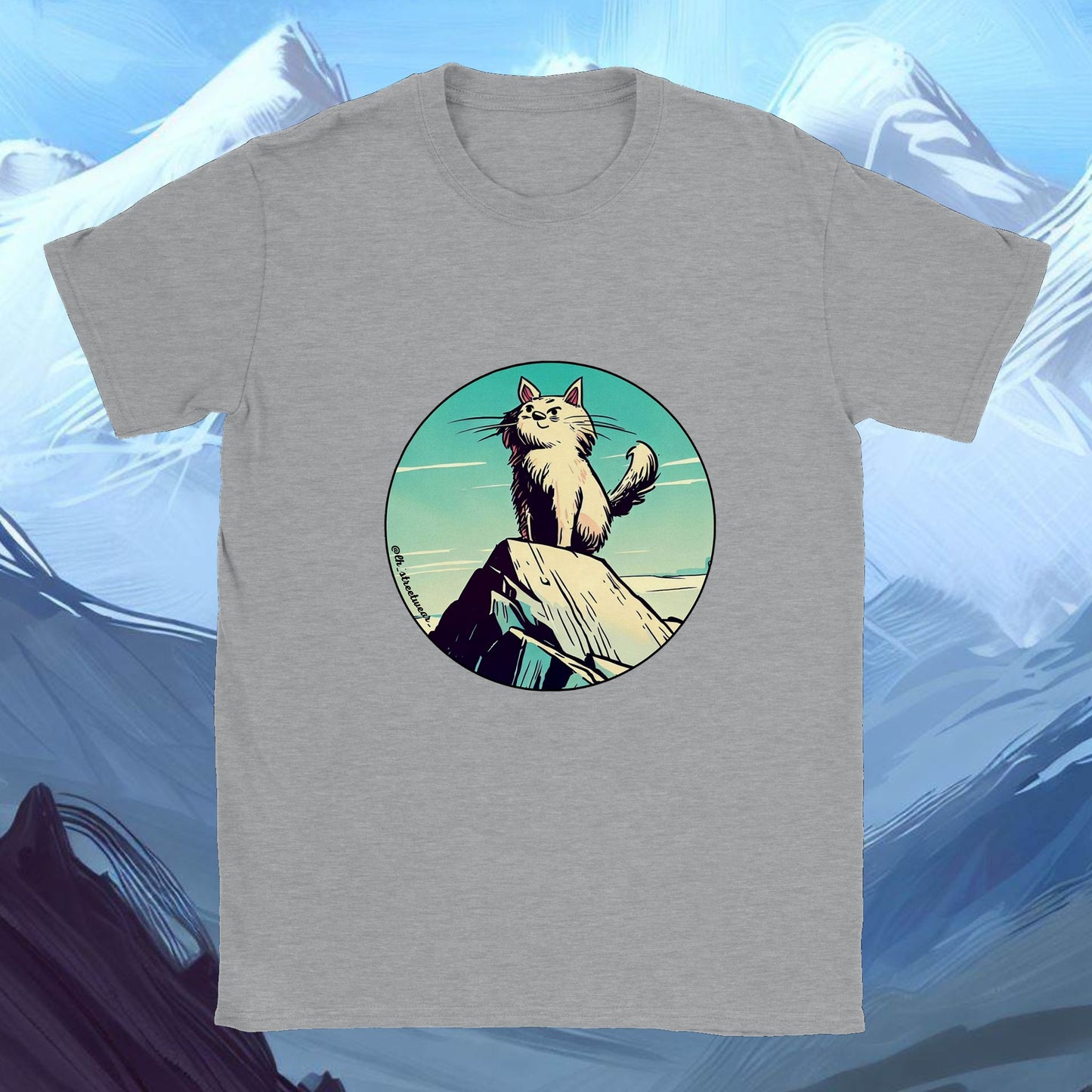 Mountaineer Cat - Unisex T-Shirt