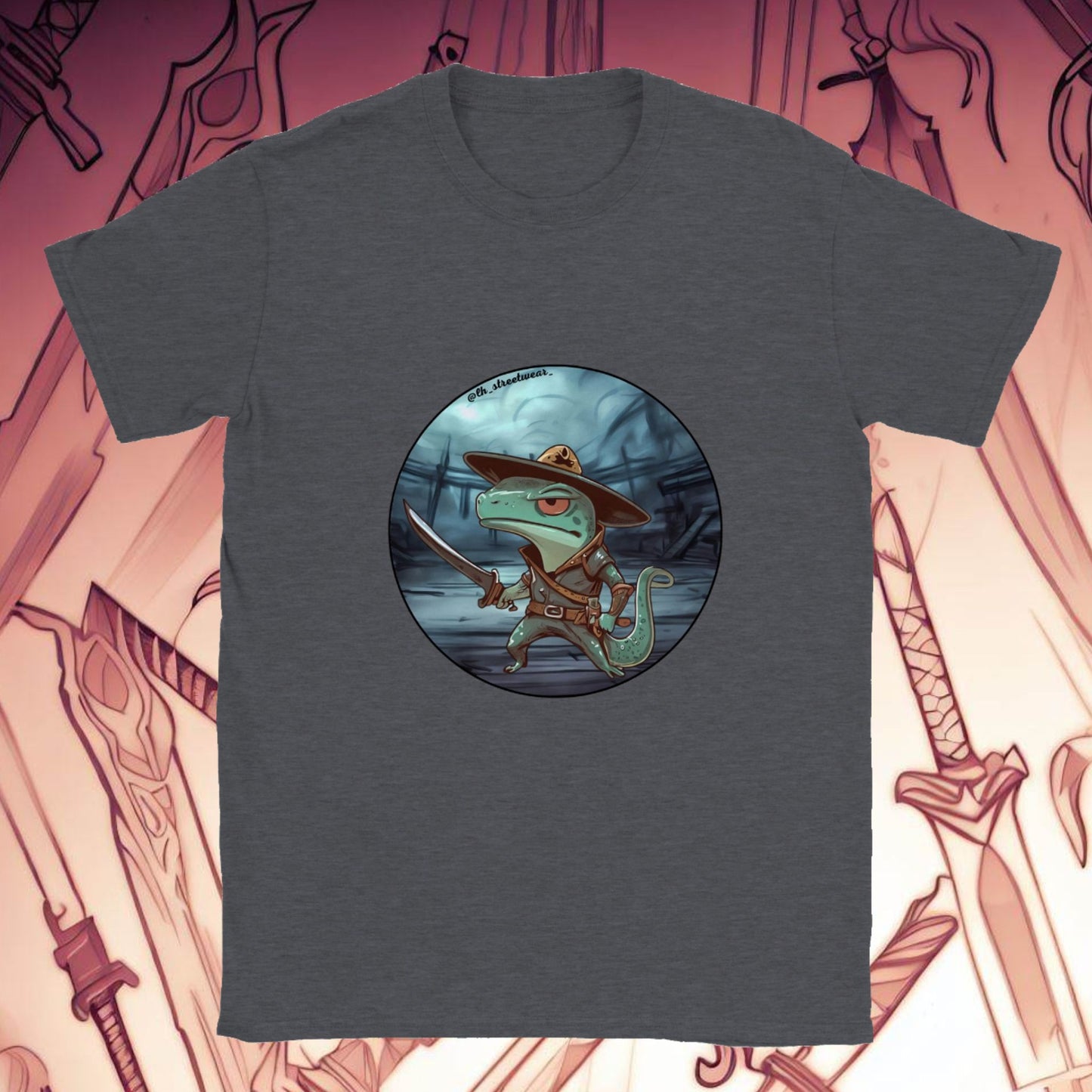 Warrior Lizard - Unisex T-Shirt