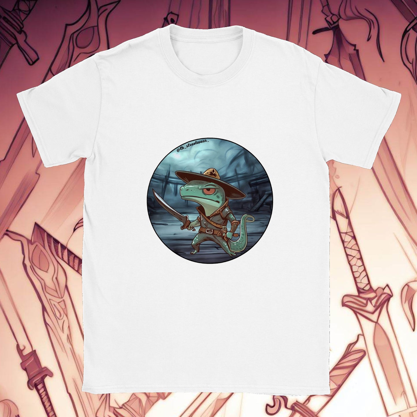 Warrior Lizard - Unisex T-Shirt