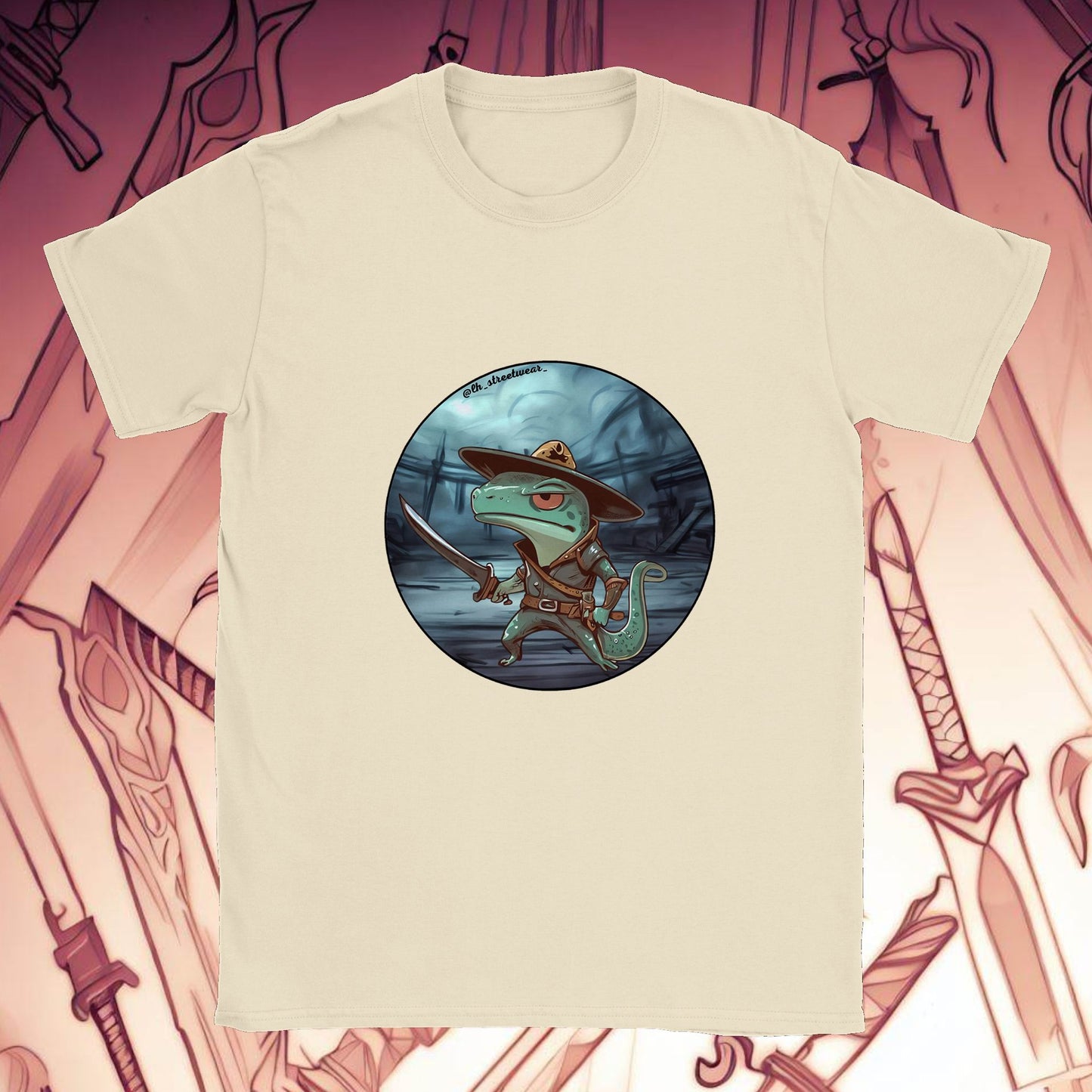 Warrior Lizard - Unisex T-Shirt