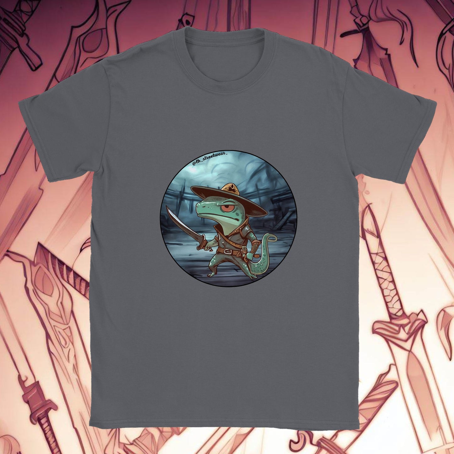 Warrior Lizard - Unisex T-Shirt