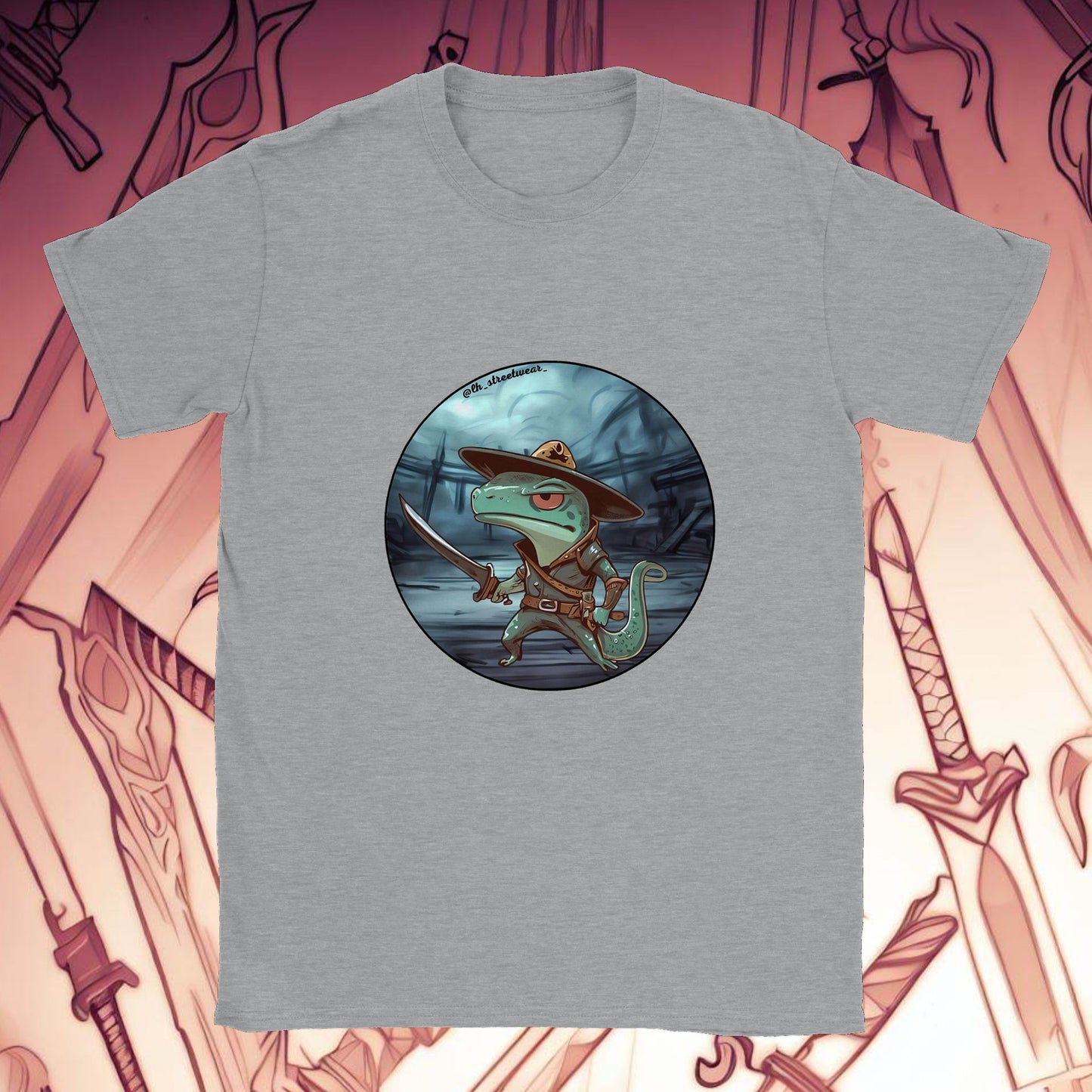 Warrior Lizard - Unisex T-Shirt