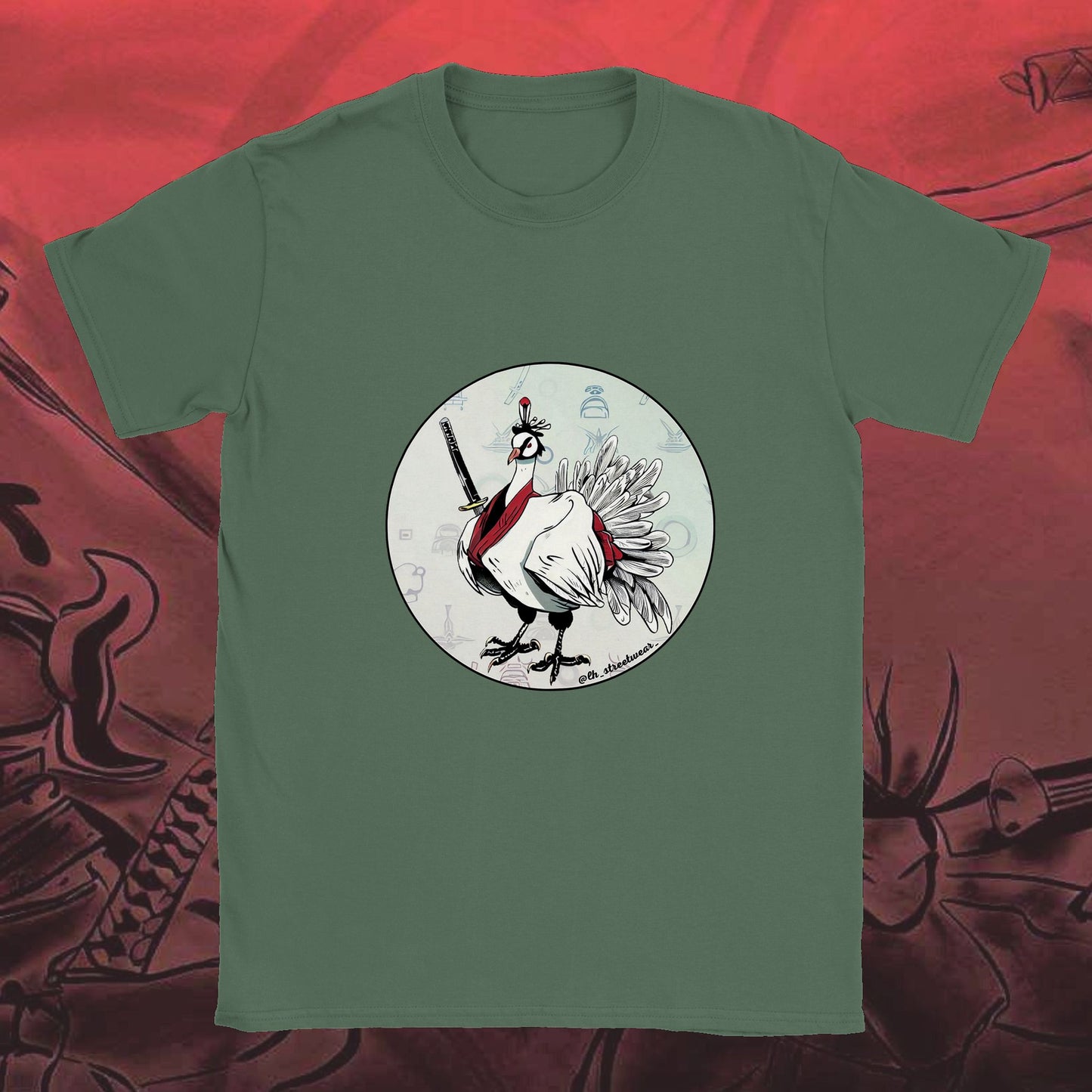 Samurai Turkey - Unisex T-Shirt