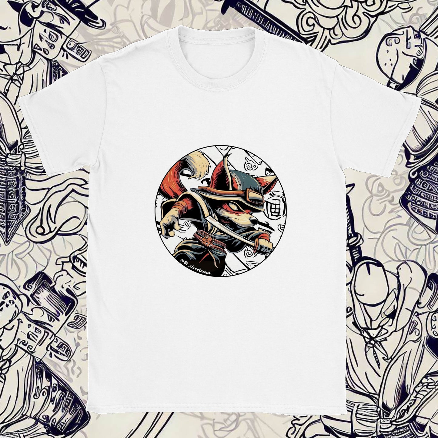 Fox Samurai - Unisex T-Shirt