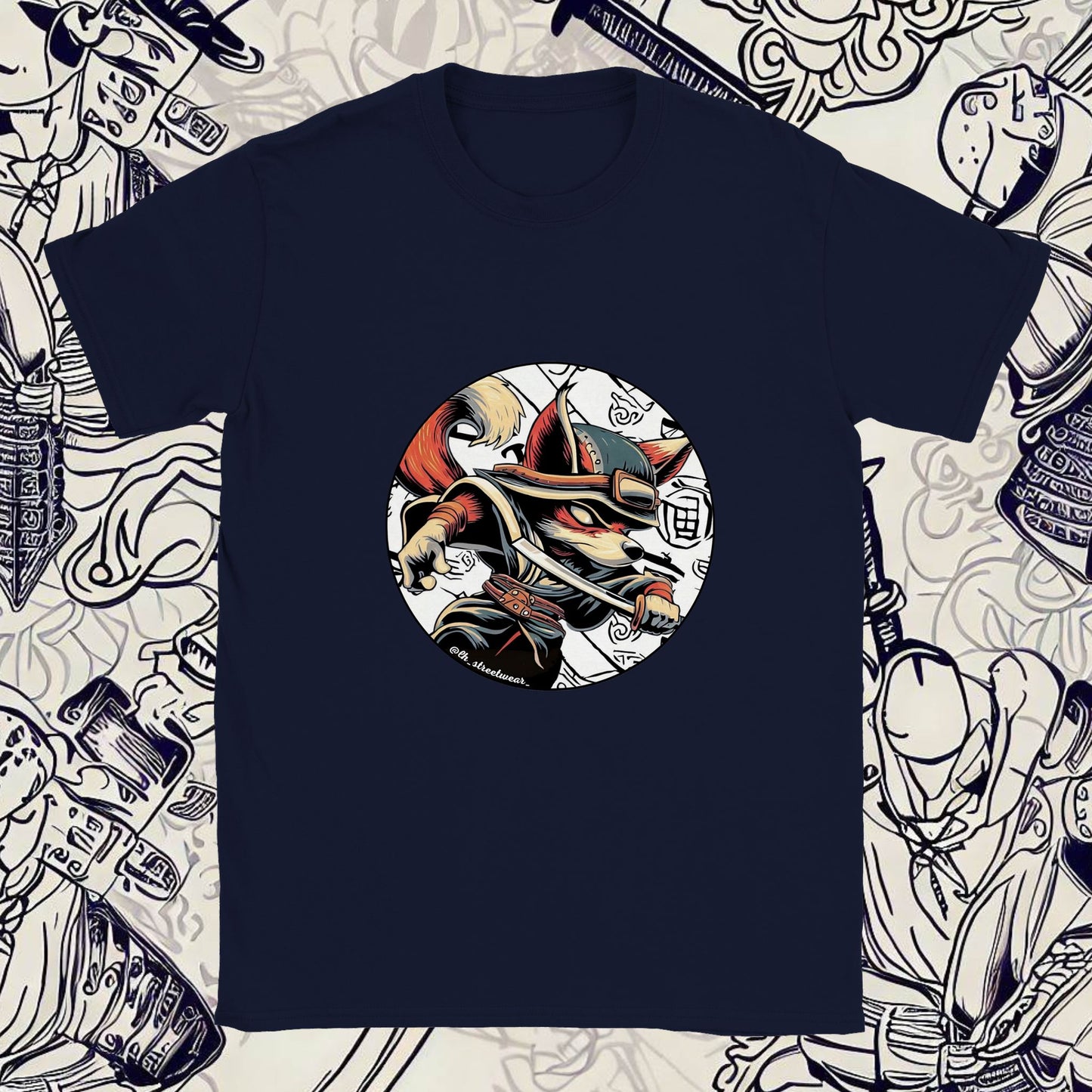 Fox Samurai - Unisex T-Shirt