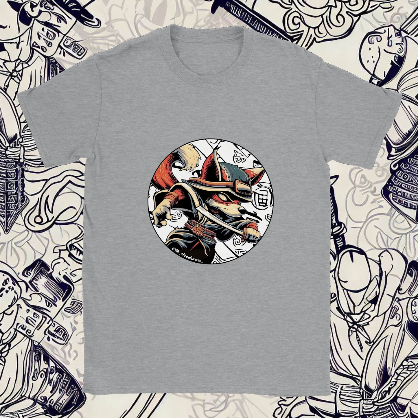 Fox Samurai - Unisex T-Shirt