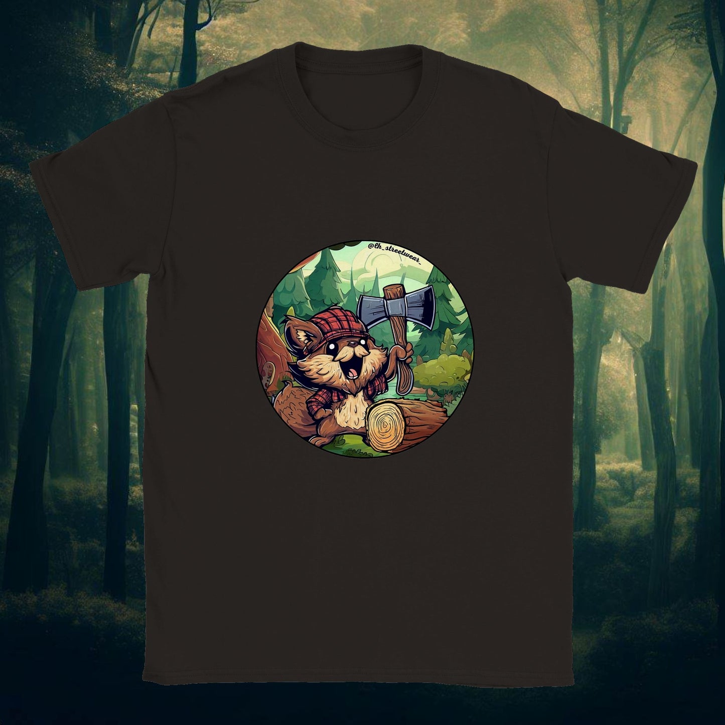 Wood Squirrel - Unisex T-Shirt