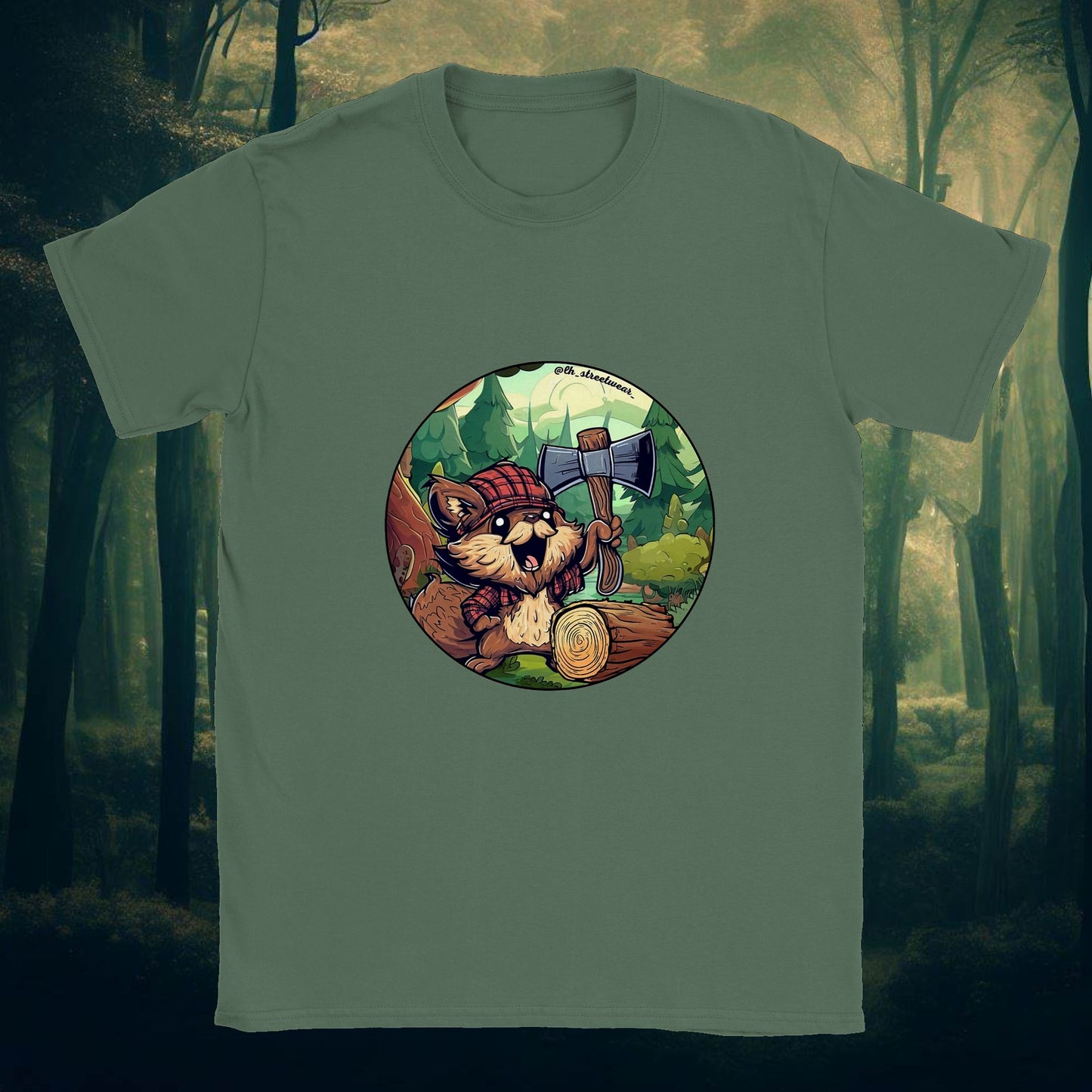 Wood Squirrel - Unisex T-Shirt