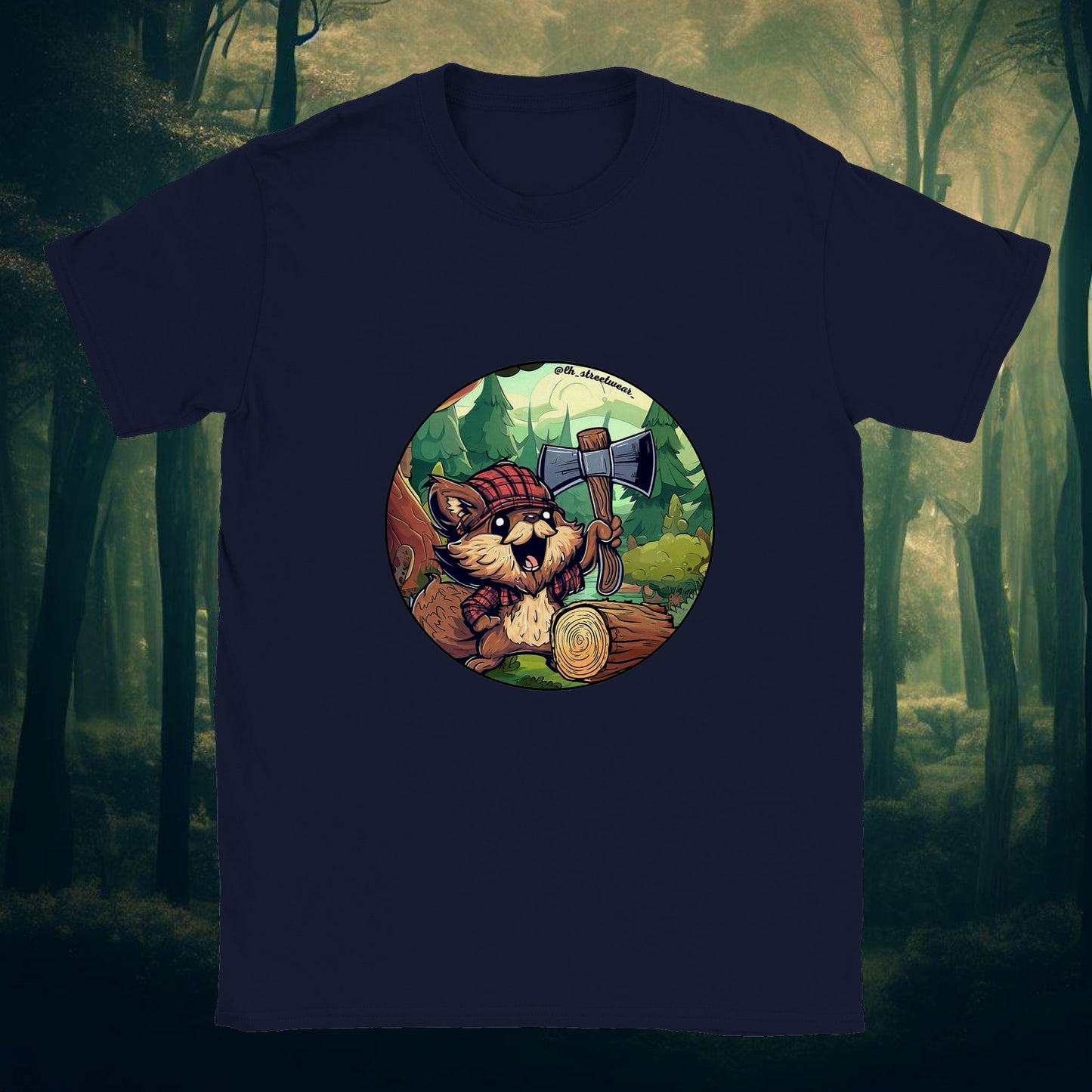 Wood Squirrel - Unisex T-Shirt