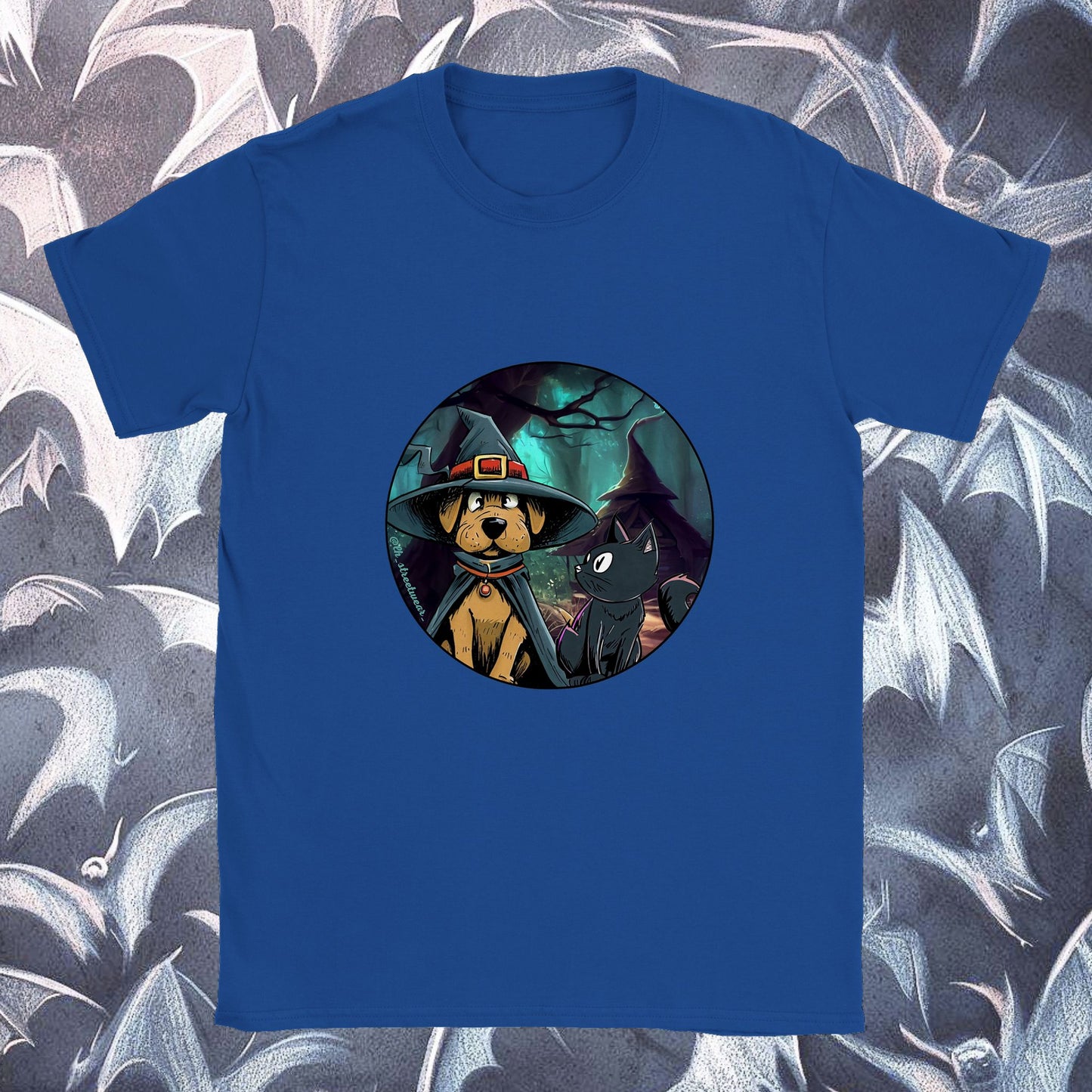 WitchDog and Cat  🎃 Halloween - Unisex T-Shirt