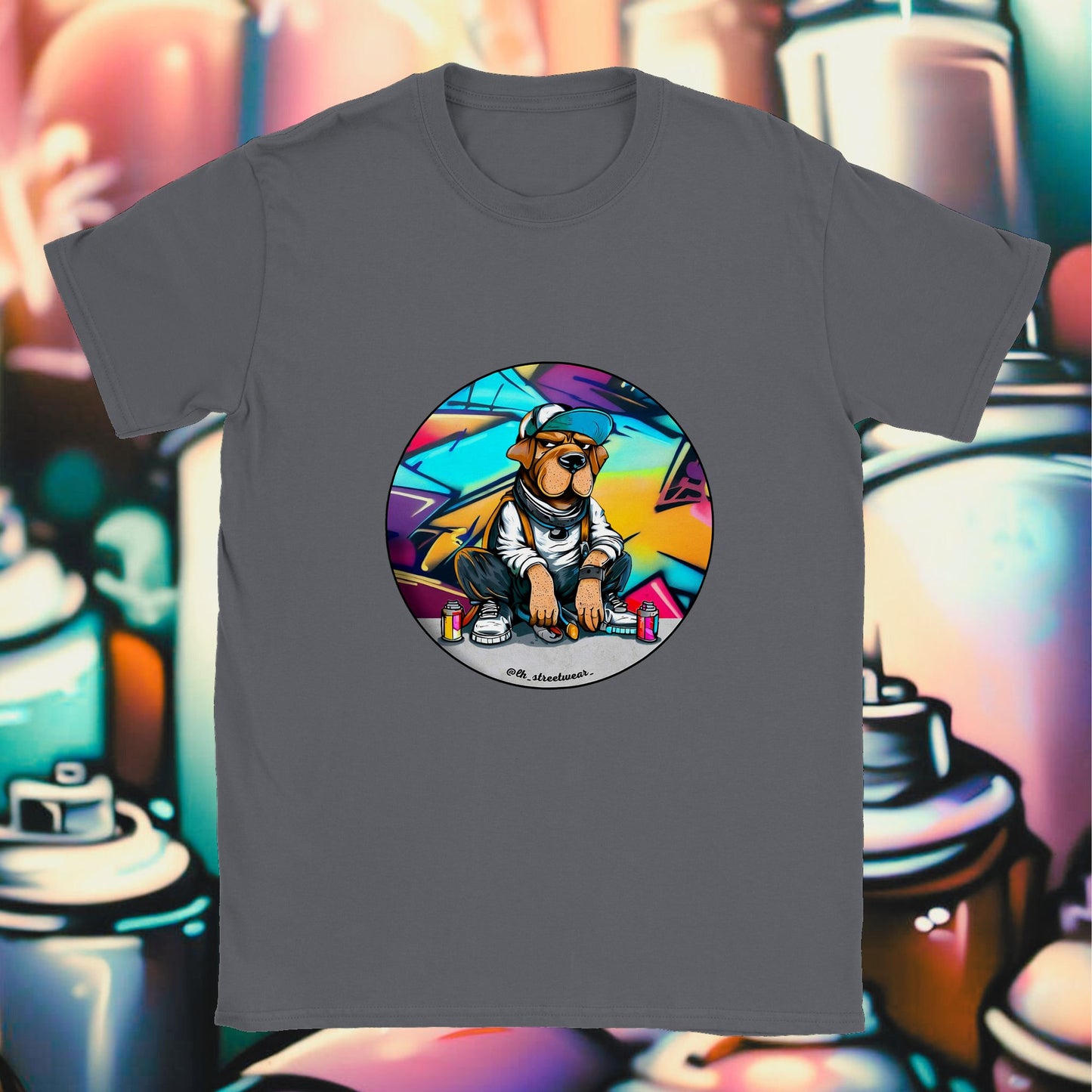 Graffiti Dog - Unisex T-Shirt