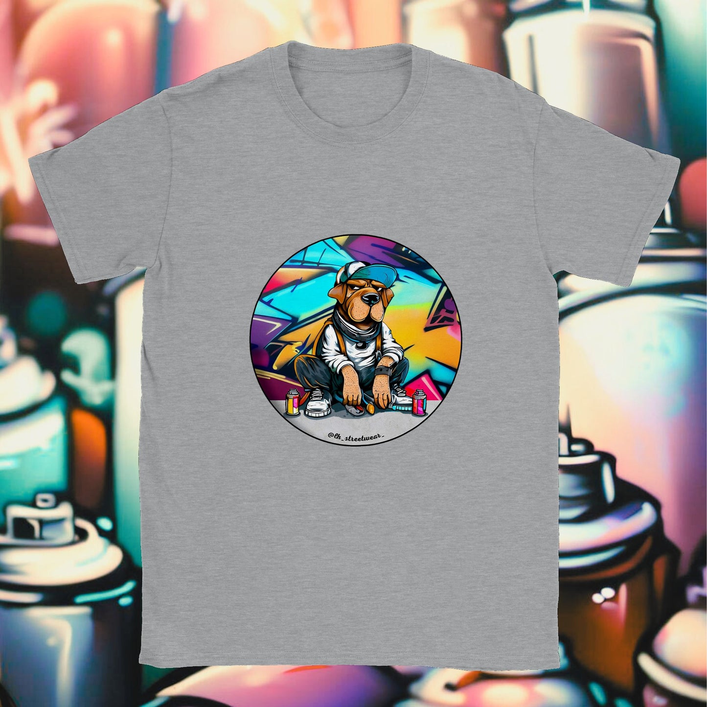 Graffiti Dog - Unisex T-Shirt