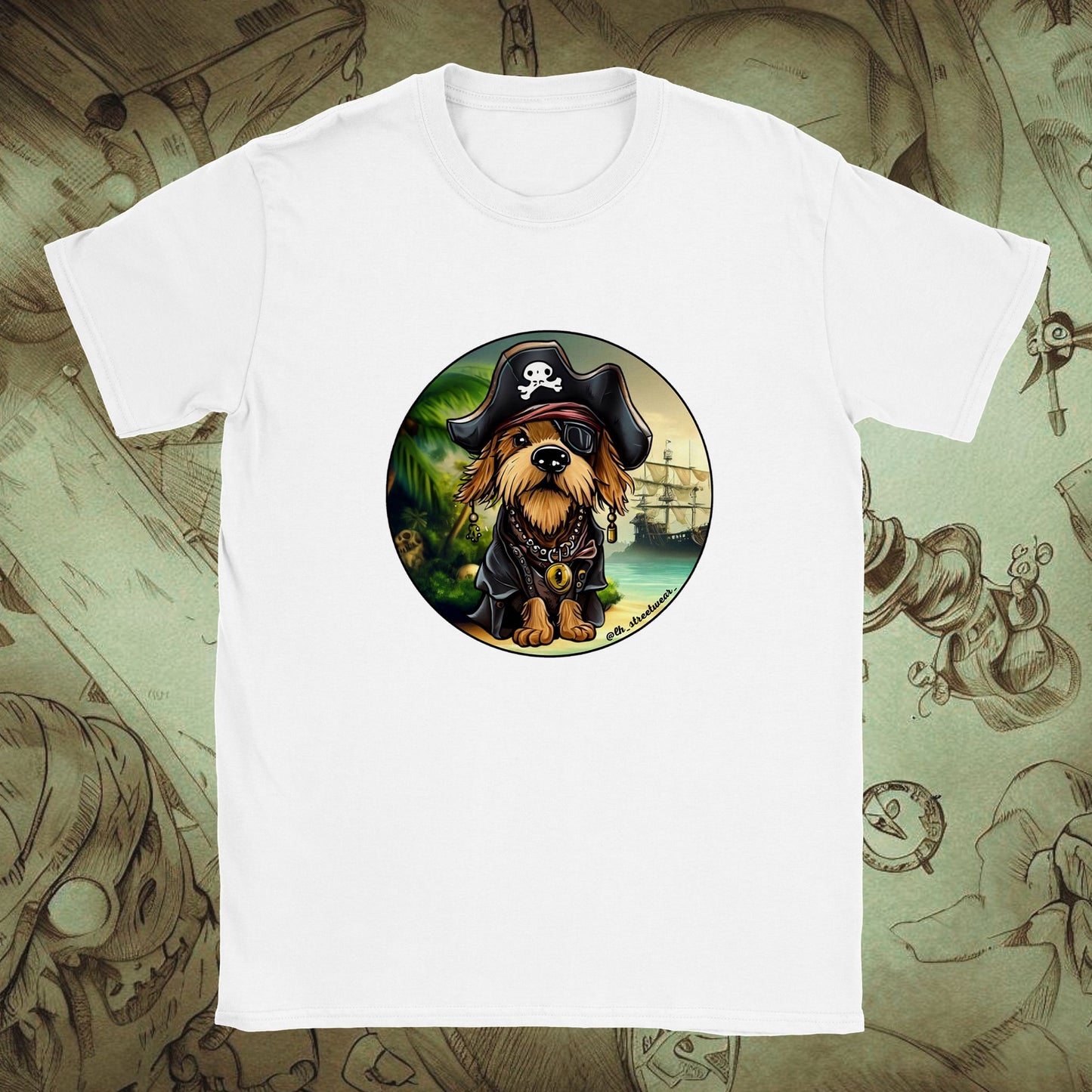 PirateDog - Unisex Kids T-Shirt