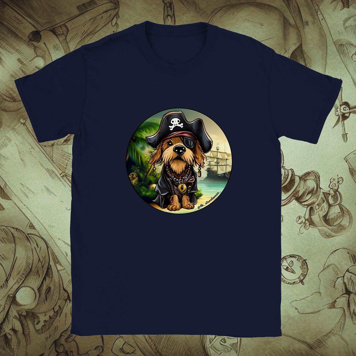 PirateDog - Unisex Kids T-Shirt