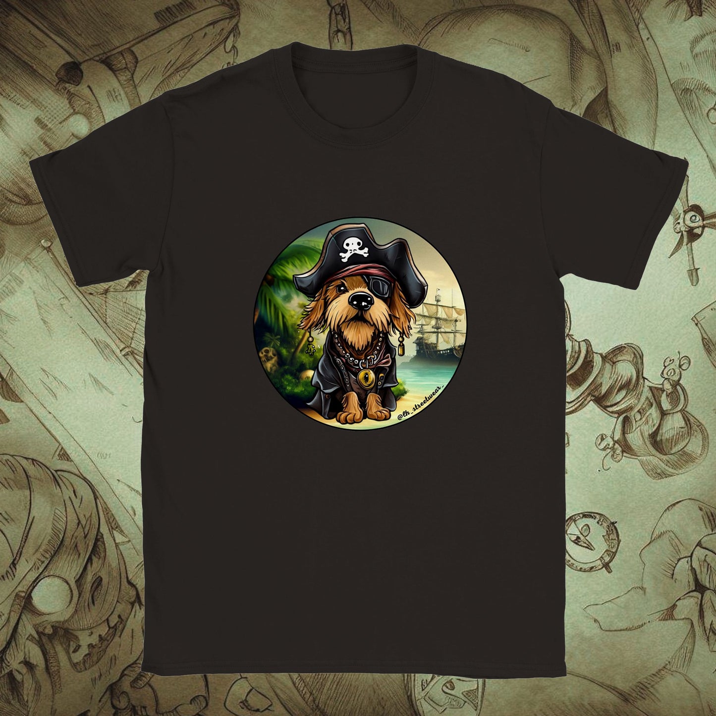 PirateDog - Unisex Kids T-Shirt