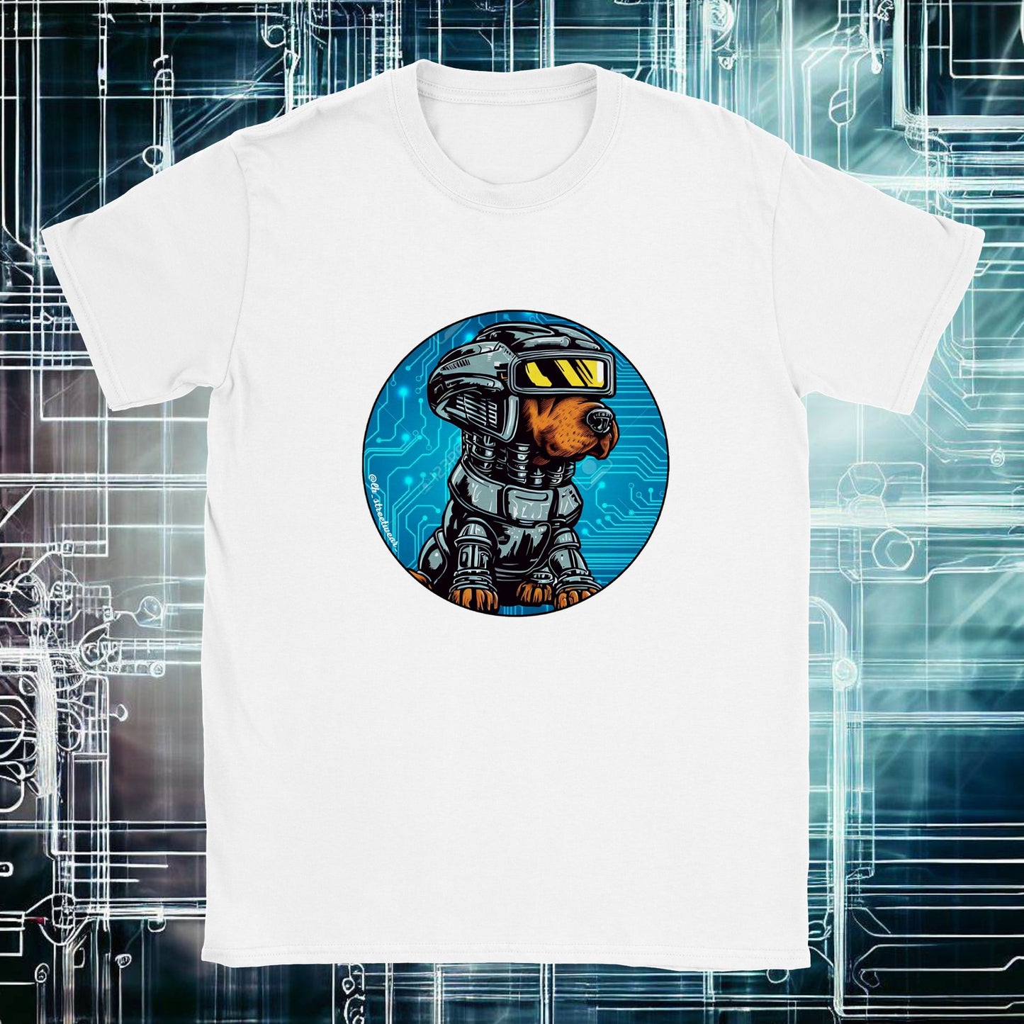 RoboDog - camiseta unisex infantil