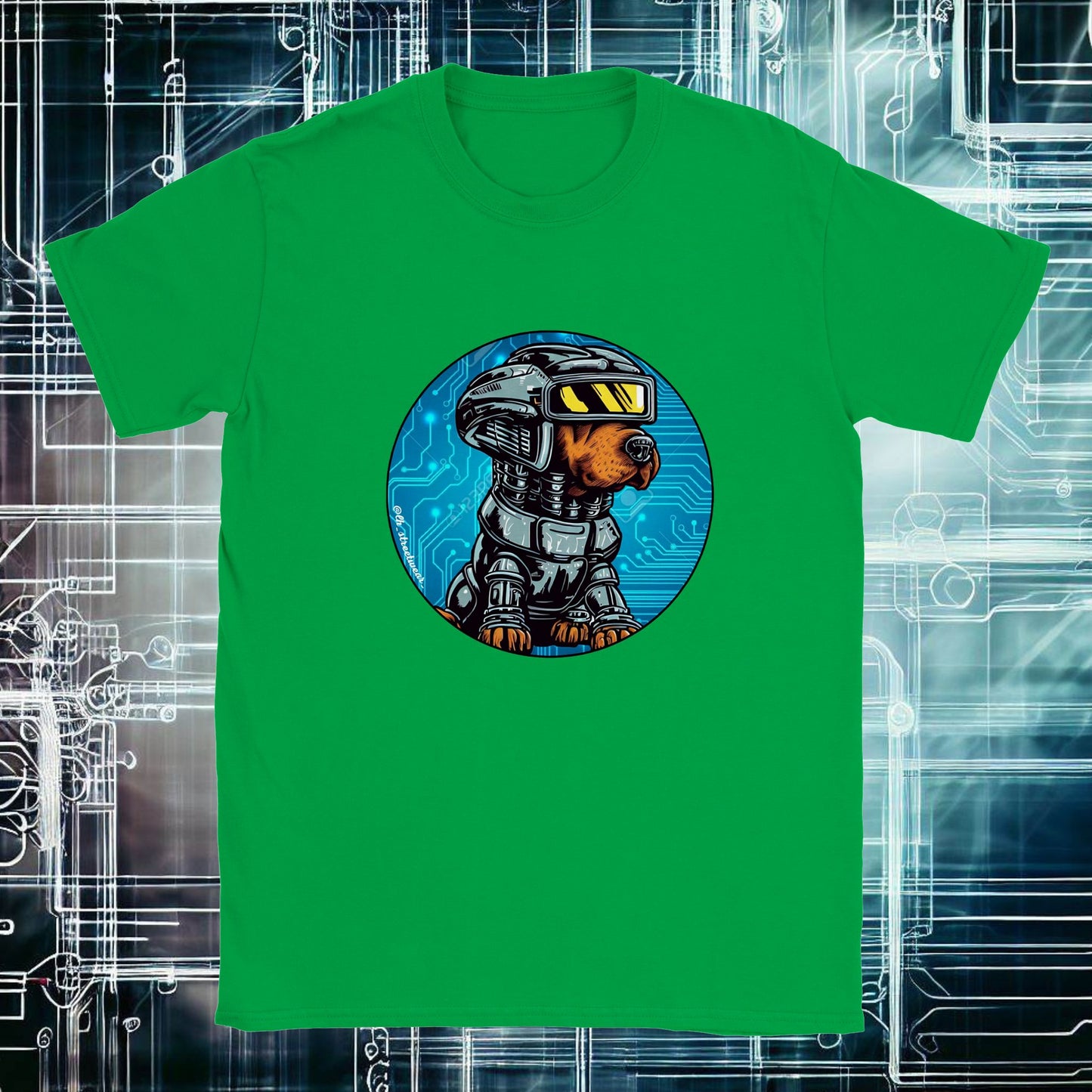 RoboDog - camiseta unisex infantil