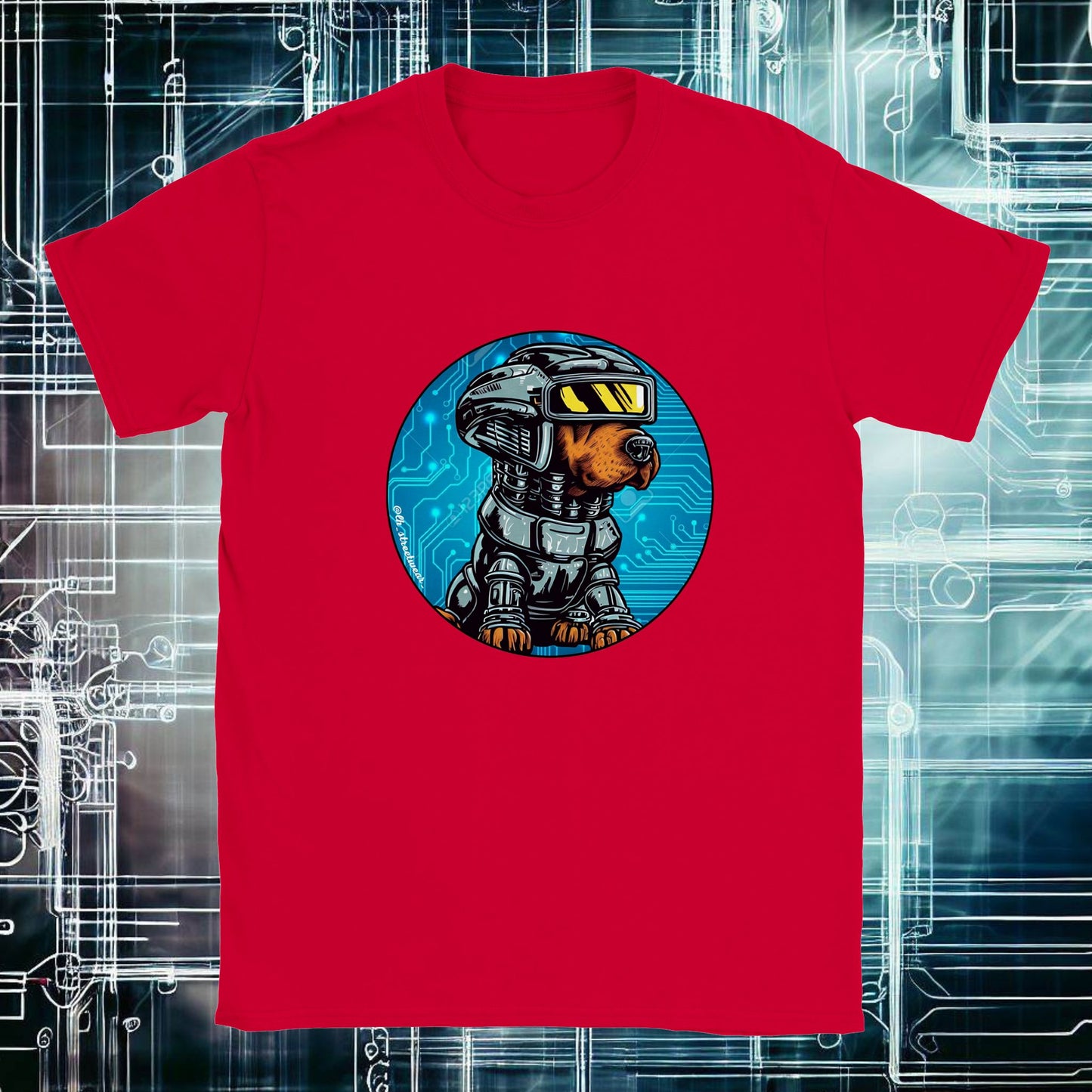 RoboDog - camiseta unisex infantil