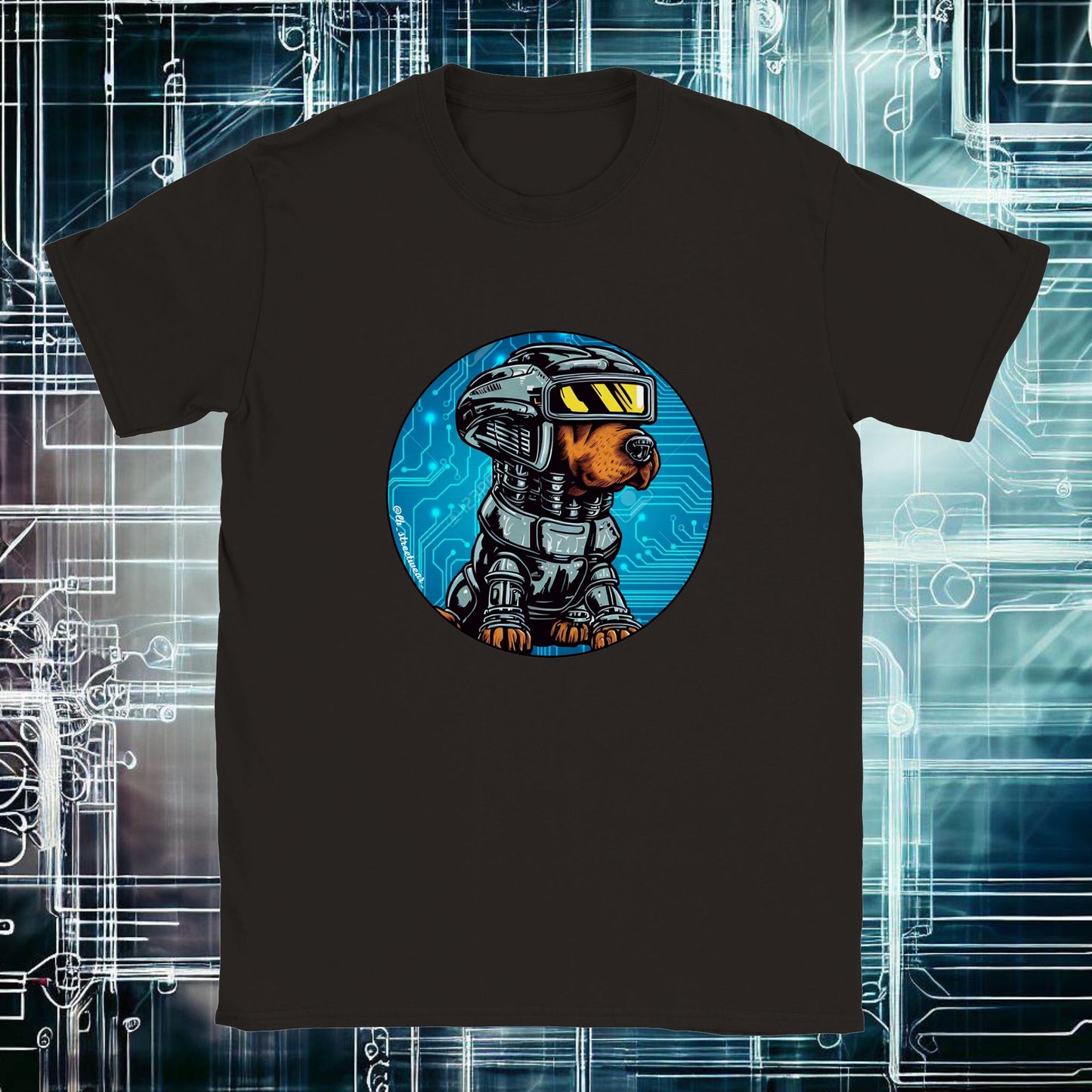 RoboDog - camiseta unisex infantil