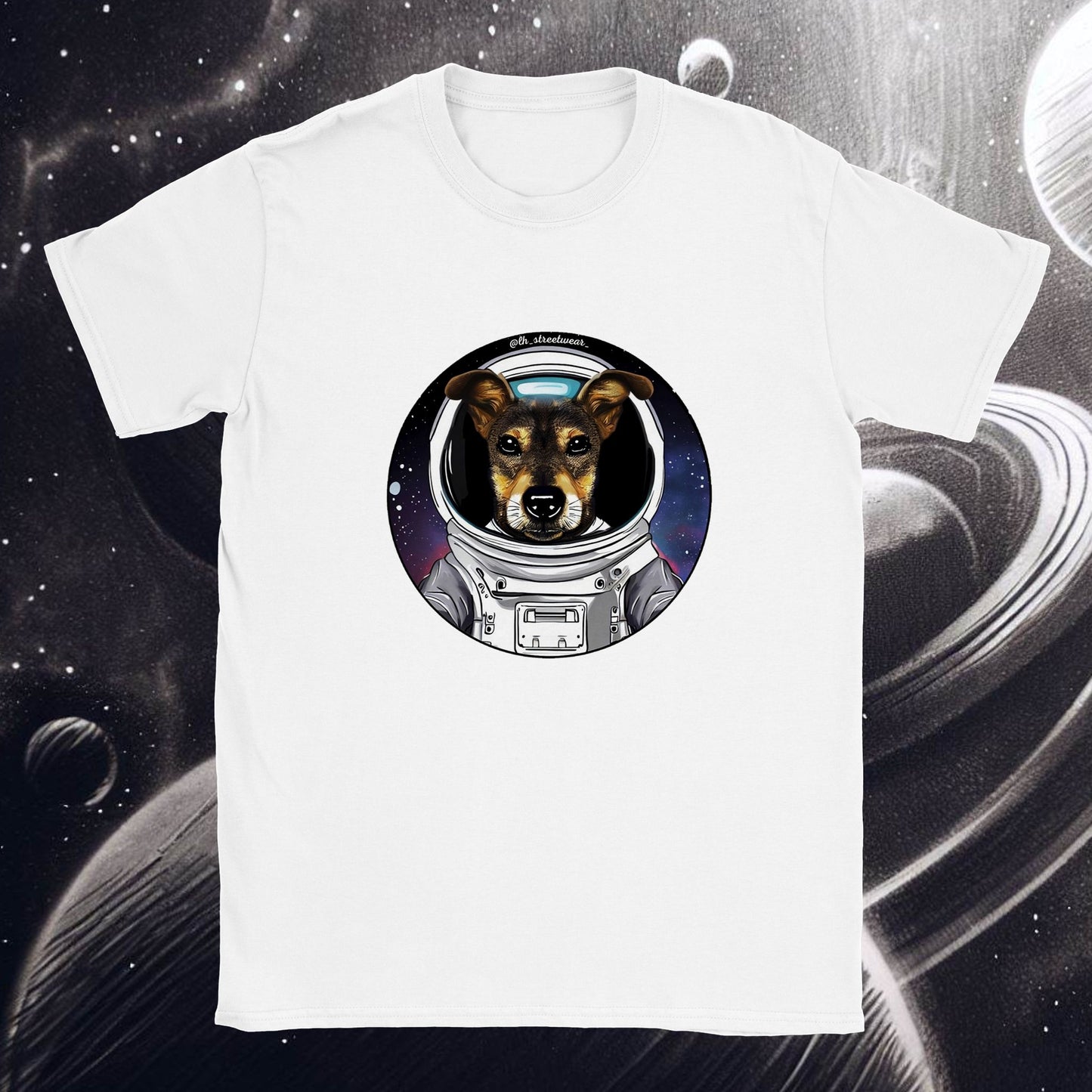 Astronaut dog - Unisex Kids T-Shirt