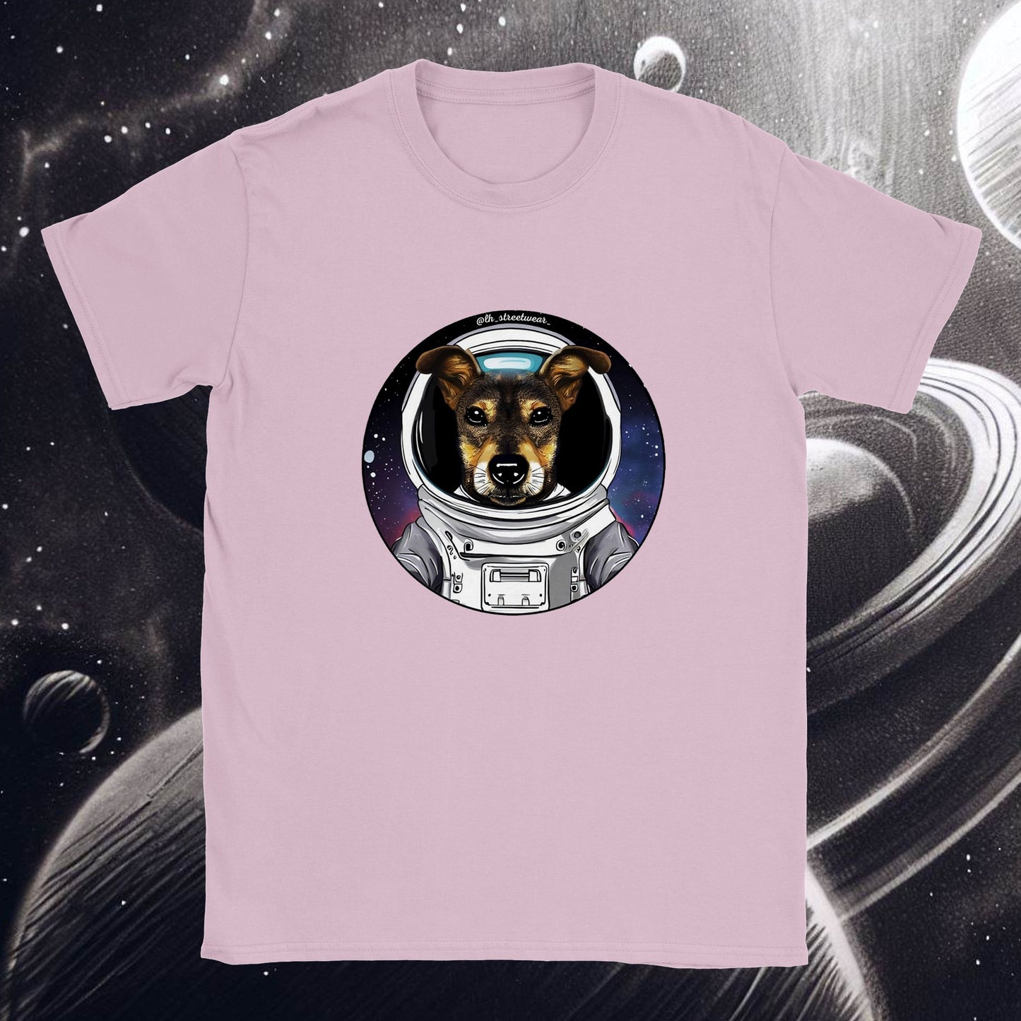 PerriAstronauta - camiseta unisex infantil