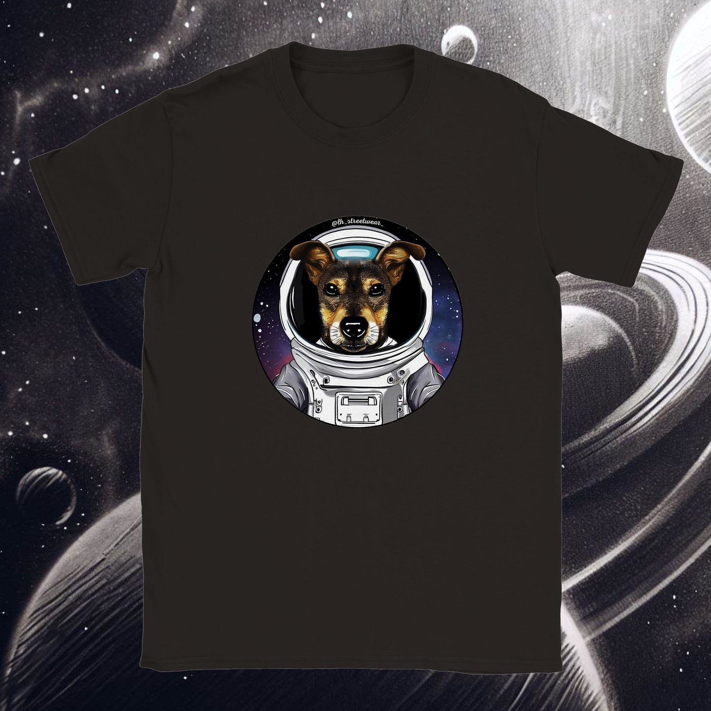 PerriAstronauta - camiseta unisex infantil