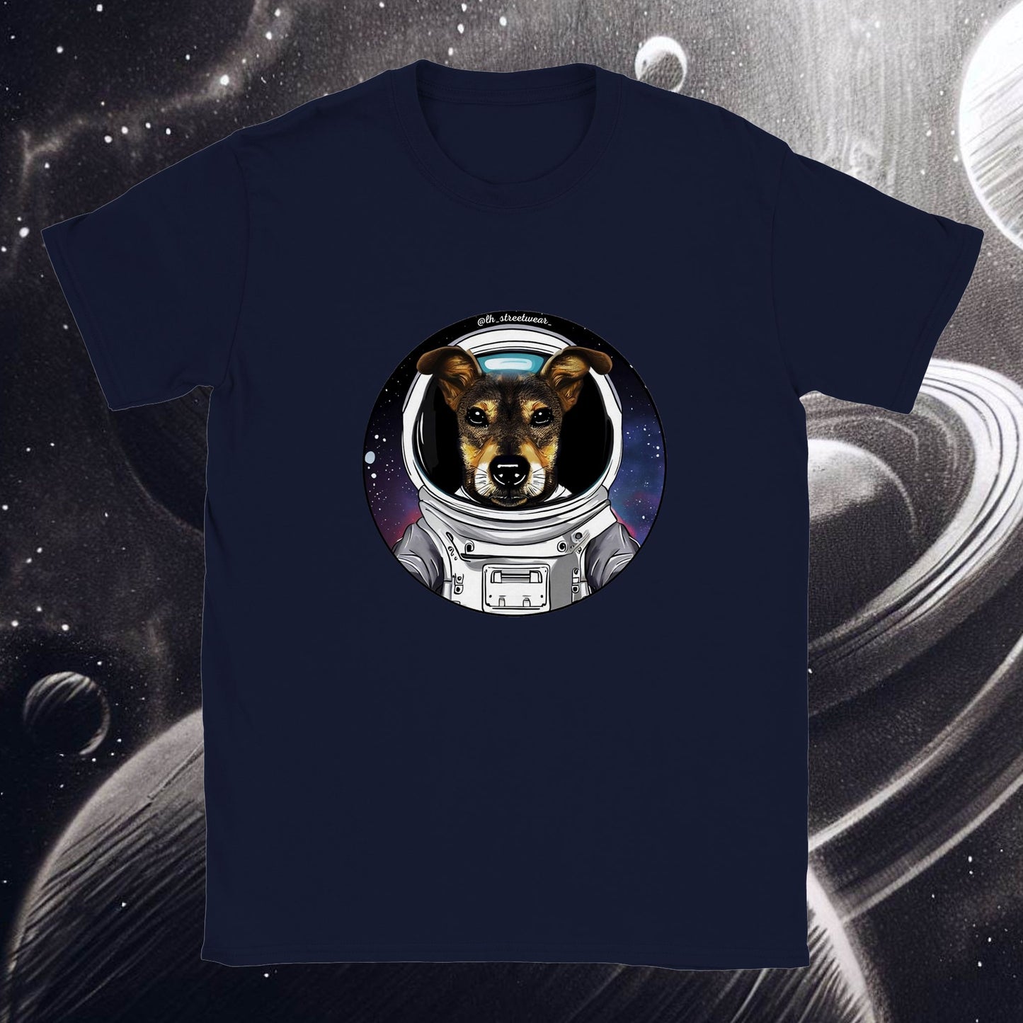 PerriAstronauta - camiseta unisex infantil