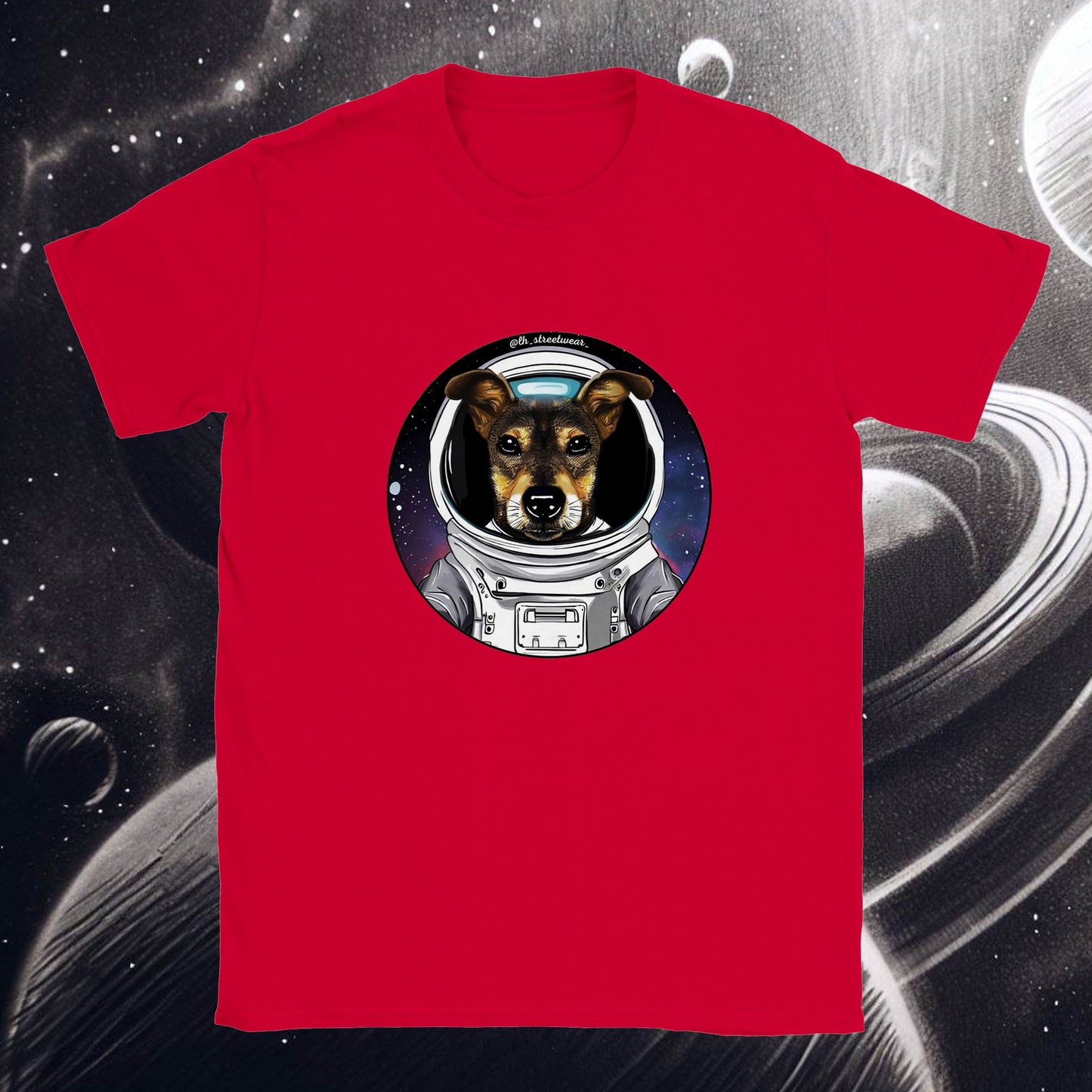 PerriAstronauta - camiseta unisex infantil