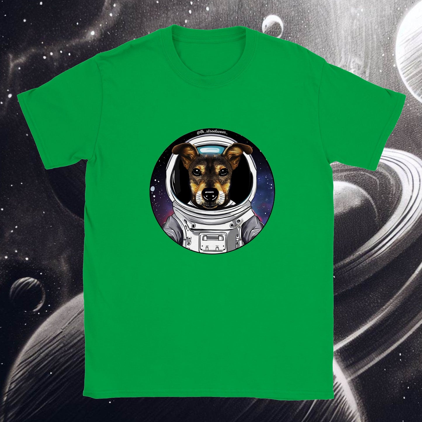 Astronaut dog - Unisex Kids T-Shirt