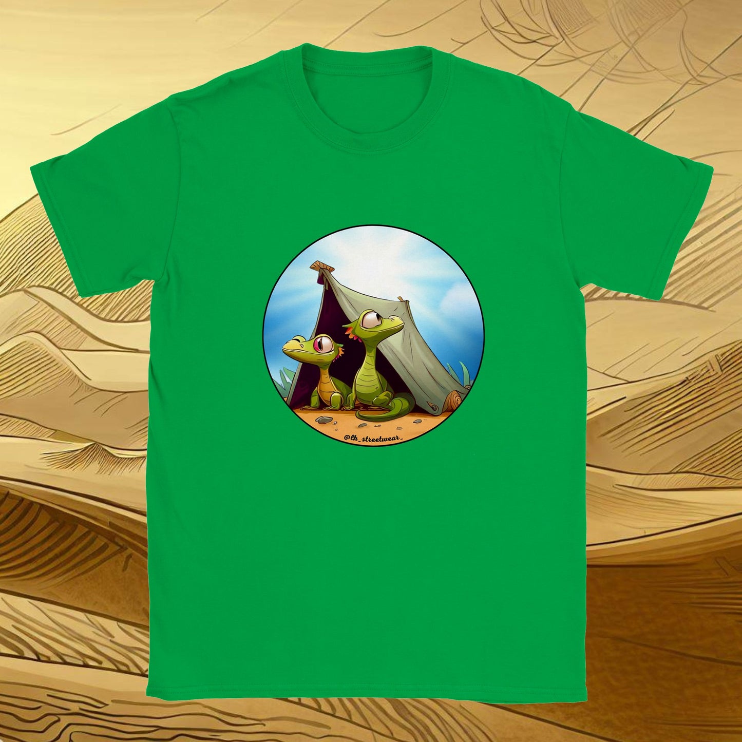 Camper Lizards - Unisex Kids T-Shirt