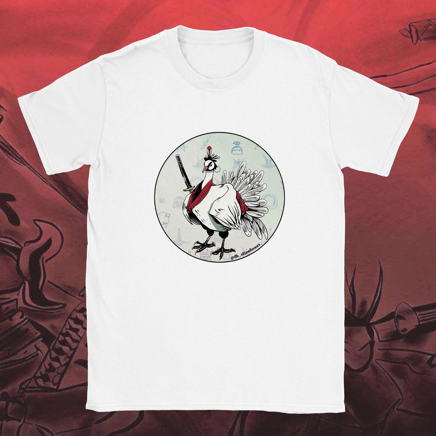 Samurai Turkey - Unisex Kids T-Shirt