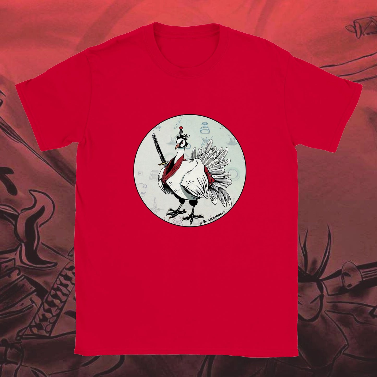 Samurai Turkey - Unisex Kids T-Shirt