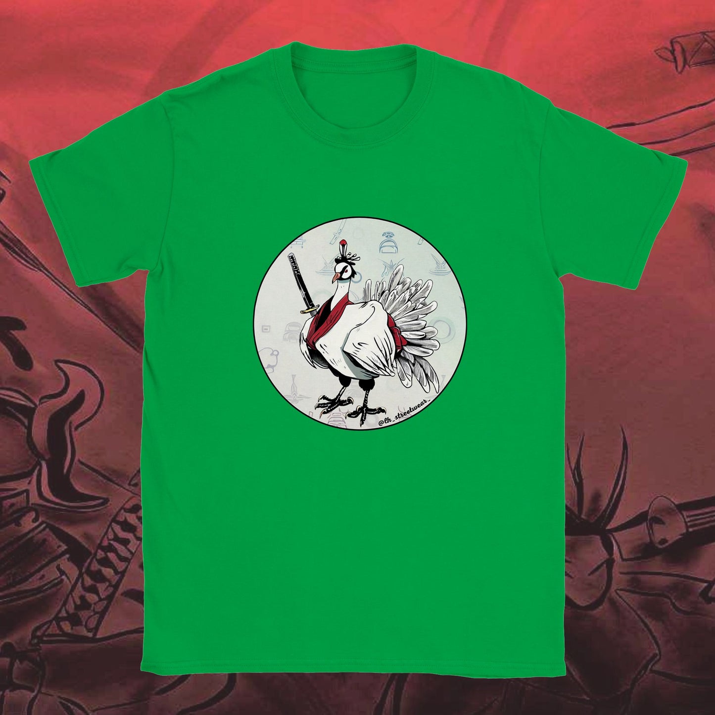 Samurai Turkey - Unisex Kids T-Shirt