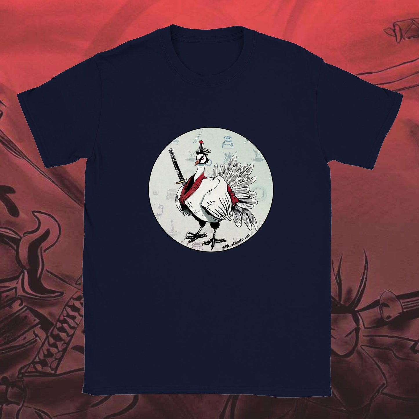 Samurai Turkey - Unisex Kids T-Shirt