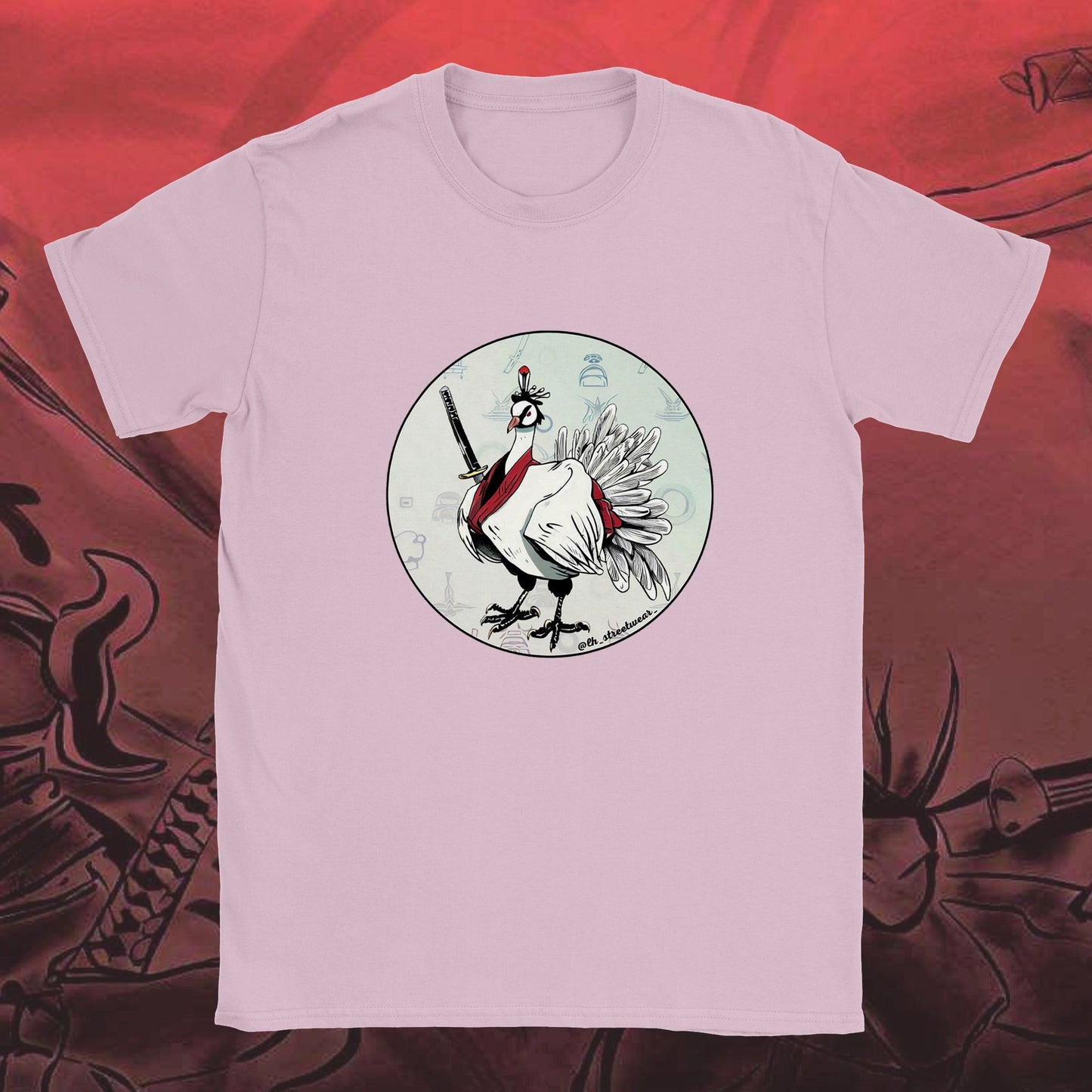 Samurai Turkey - Unisex Kids T-Shirt