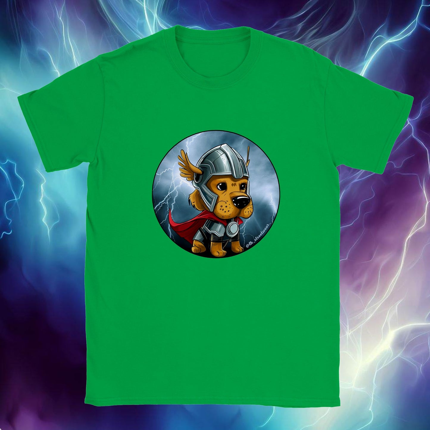 Thor Dog - Unisex Kids T-Shirt