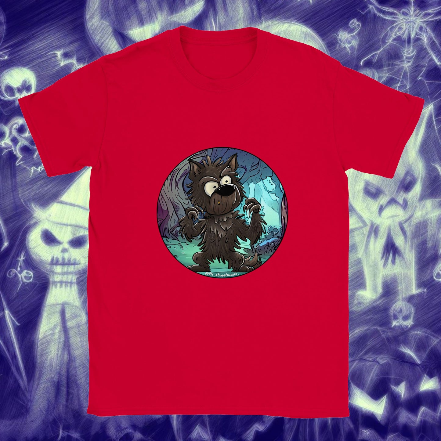 WolfDog  🎃 Halloween - Unisex T-Shirt