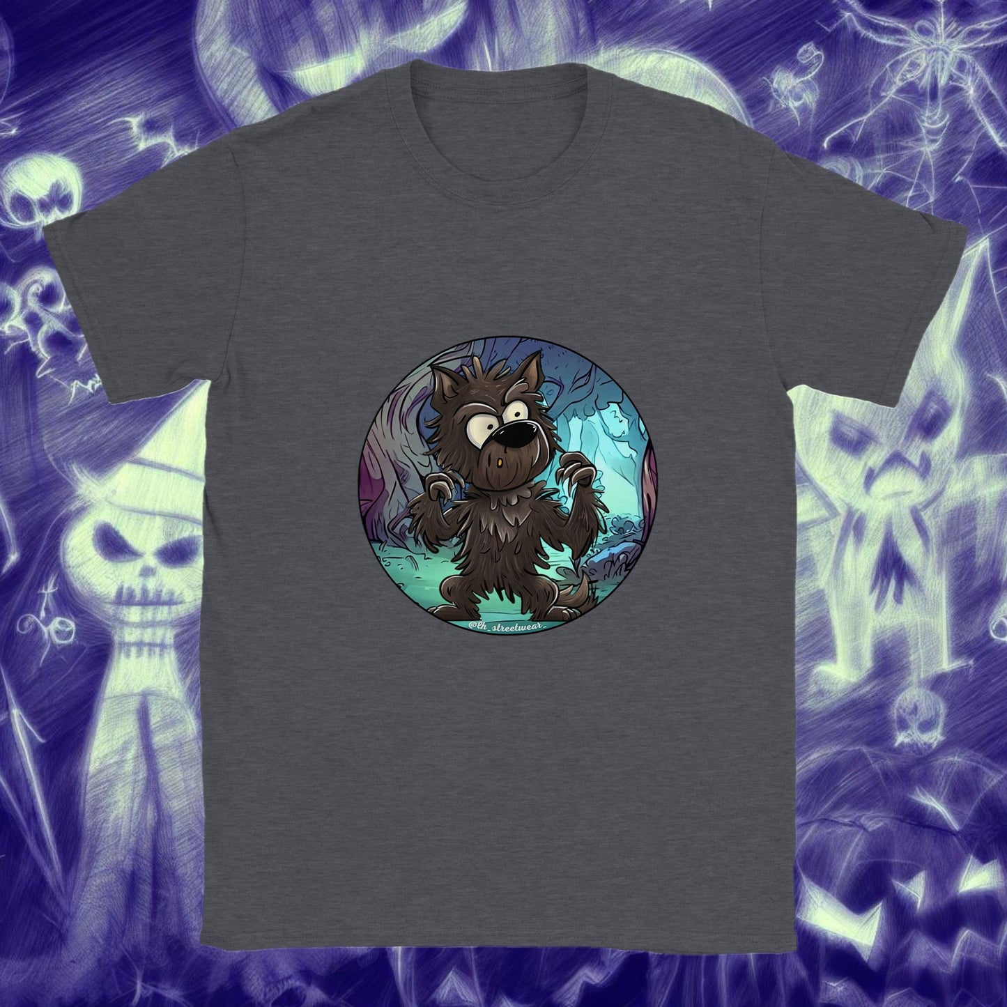 WolfDog  🎃 Halloween - Unisex T-Shirt