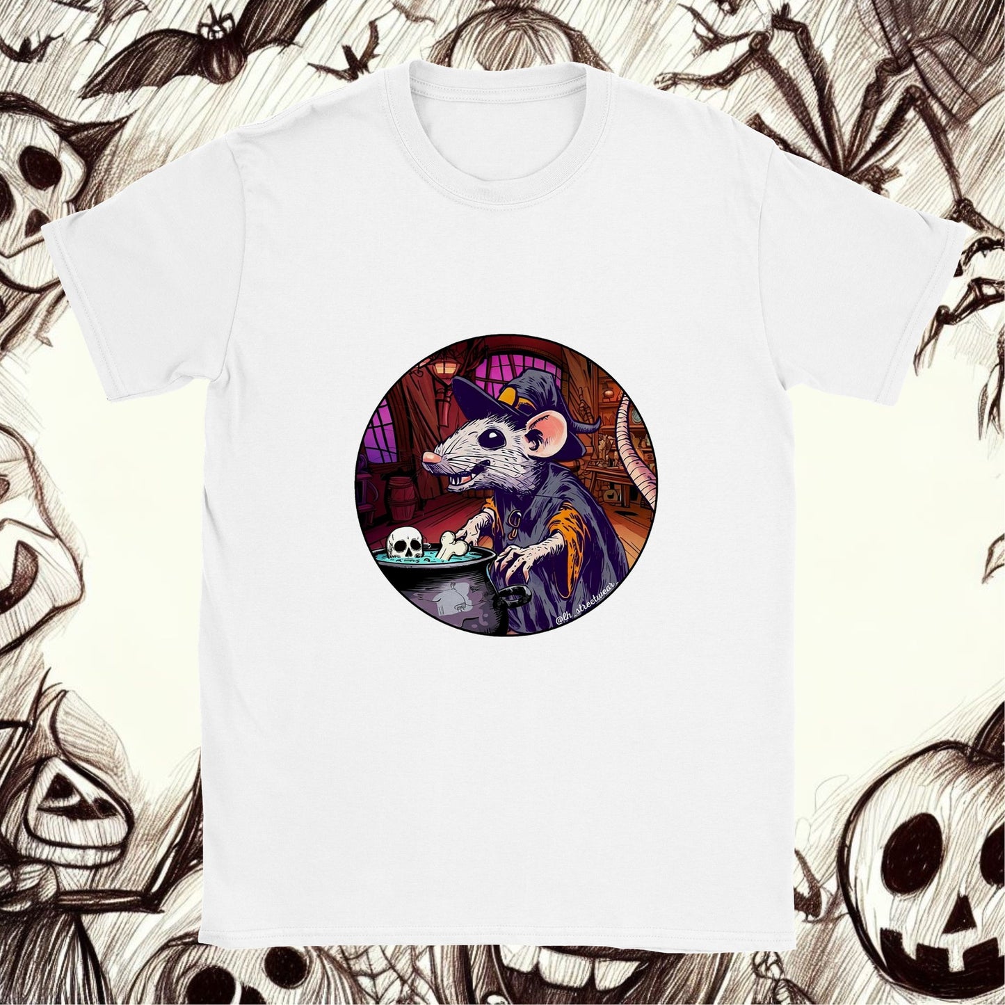 Witch Rat 🎃 Halloween - Unisex T-Shirt